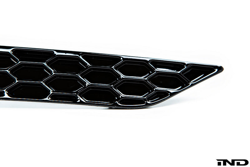 Acexxon MK7.5 Golf GTI / Golf R Rear Reflector Insert Set - Honeycomb
