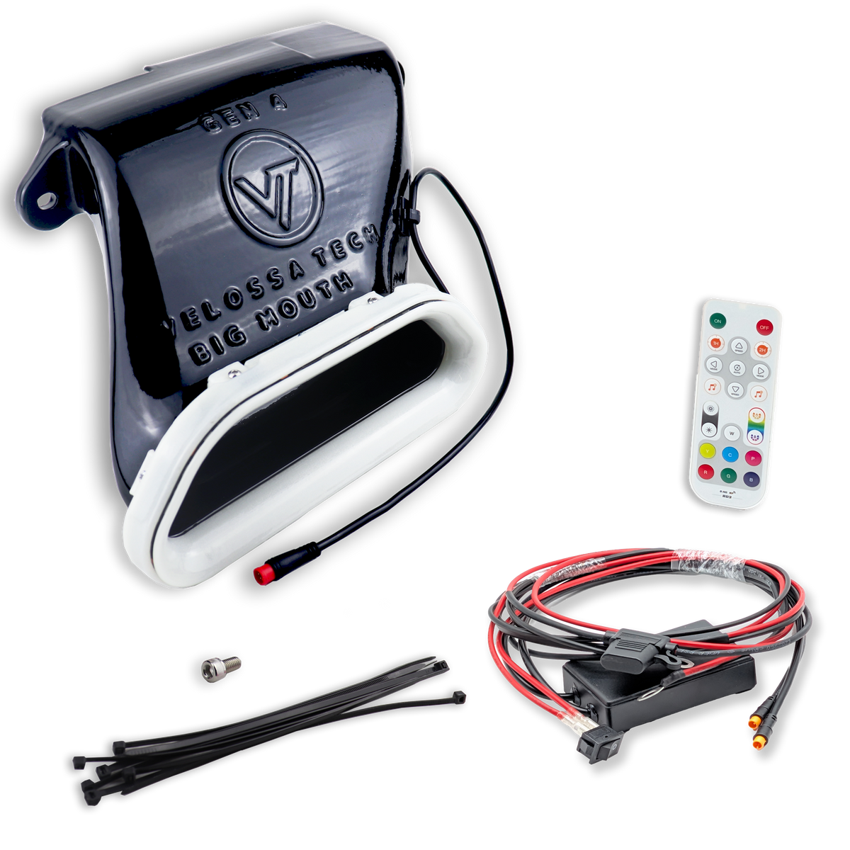 2019-2022 Hyundai Veloster N (non-DCT) BIG MOUTH LIT KIT Ram Air Intake Snorkel - product image 1