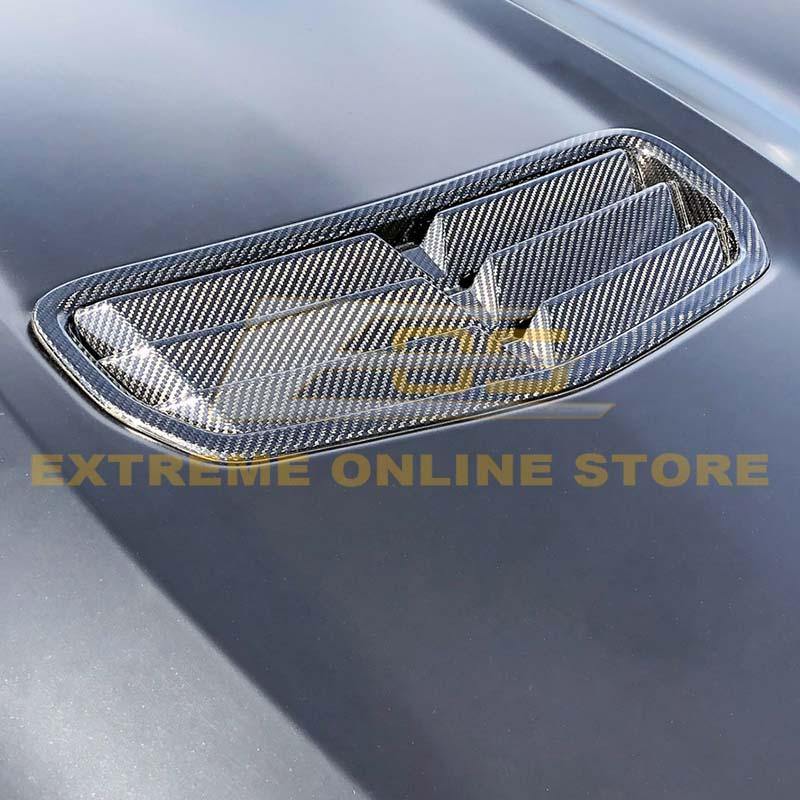 2019-24 Chevrolet Camaro Factory Style Dry Carbon Fiber Hood Vent
