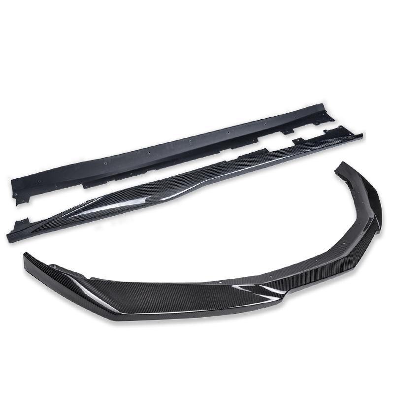 2019-Up Camaro RS & SS ZL1 Style Front Lip Splitter & Side Skirts