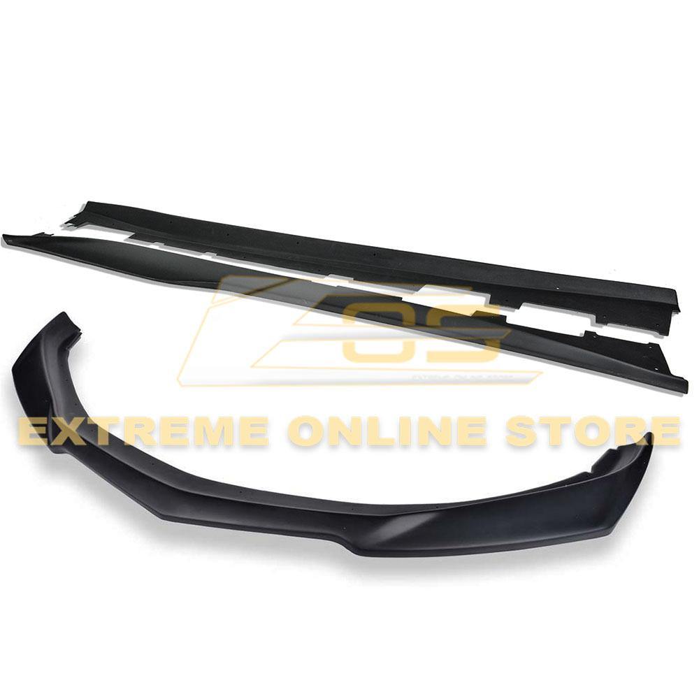 2019-Up Camaro RS & SS ZL1 Style Front Lip Splitter & Side Skirts