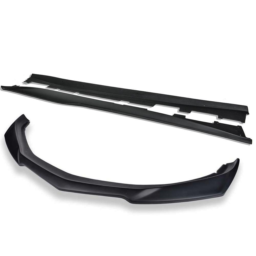 2019-Up Camaro RS & SS ZL1 Style Front Lip Splitter & Side Skirts
