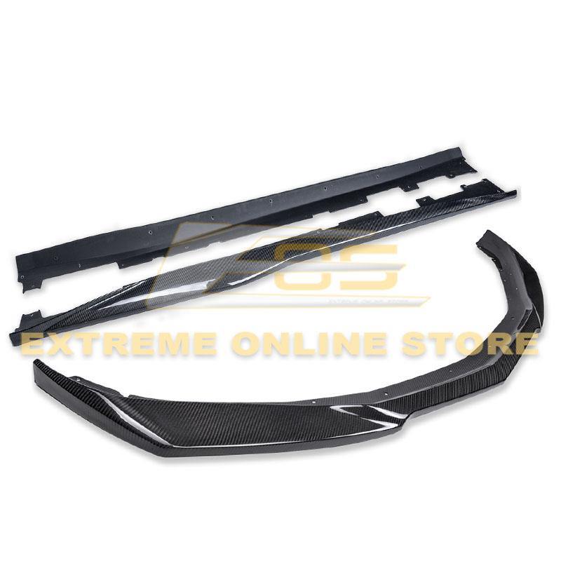 2019-Up Camaro RS & SS ZL1 Style Front Lip Splitter & Side Skirts