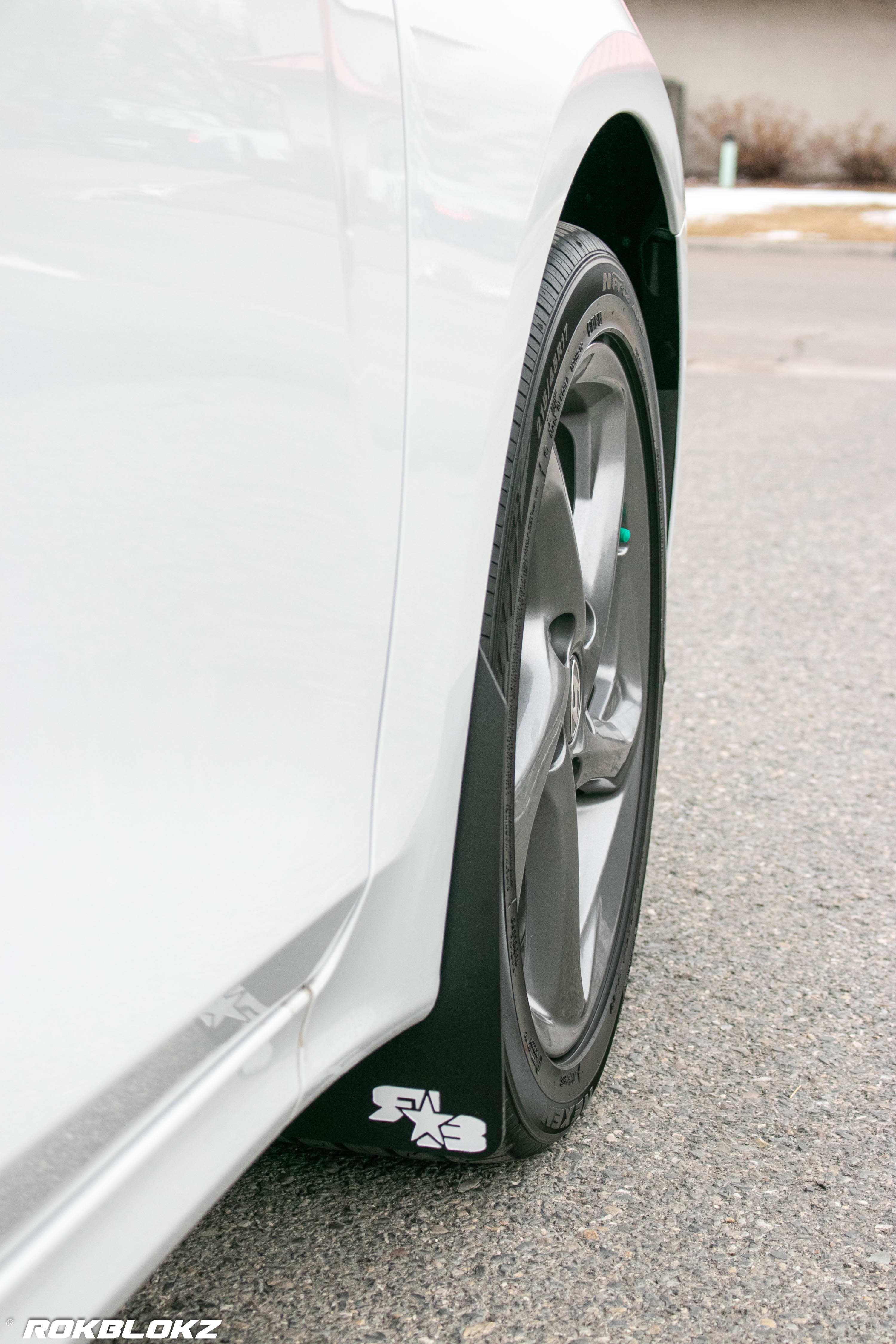 Hyundai Veloster (2nd Gen) 2019-2022 Rally Mud Flaps