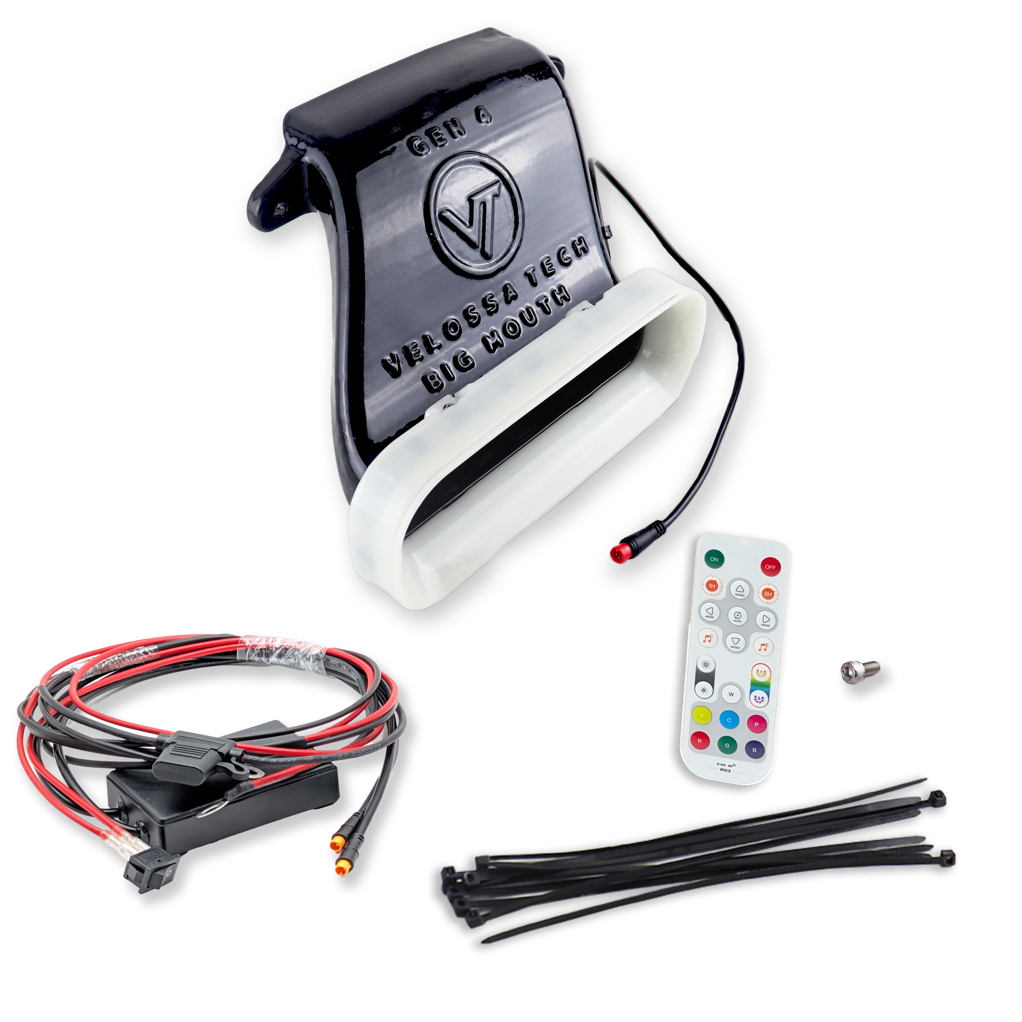 2019-2022 Hyundai Veloster Turbo/R-Spec/Non-Turbo BIG MOUTH LIT KIT Ram Air Intake Snorkel-Ram Air Intake-Grocery Getter Performance