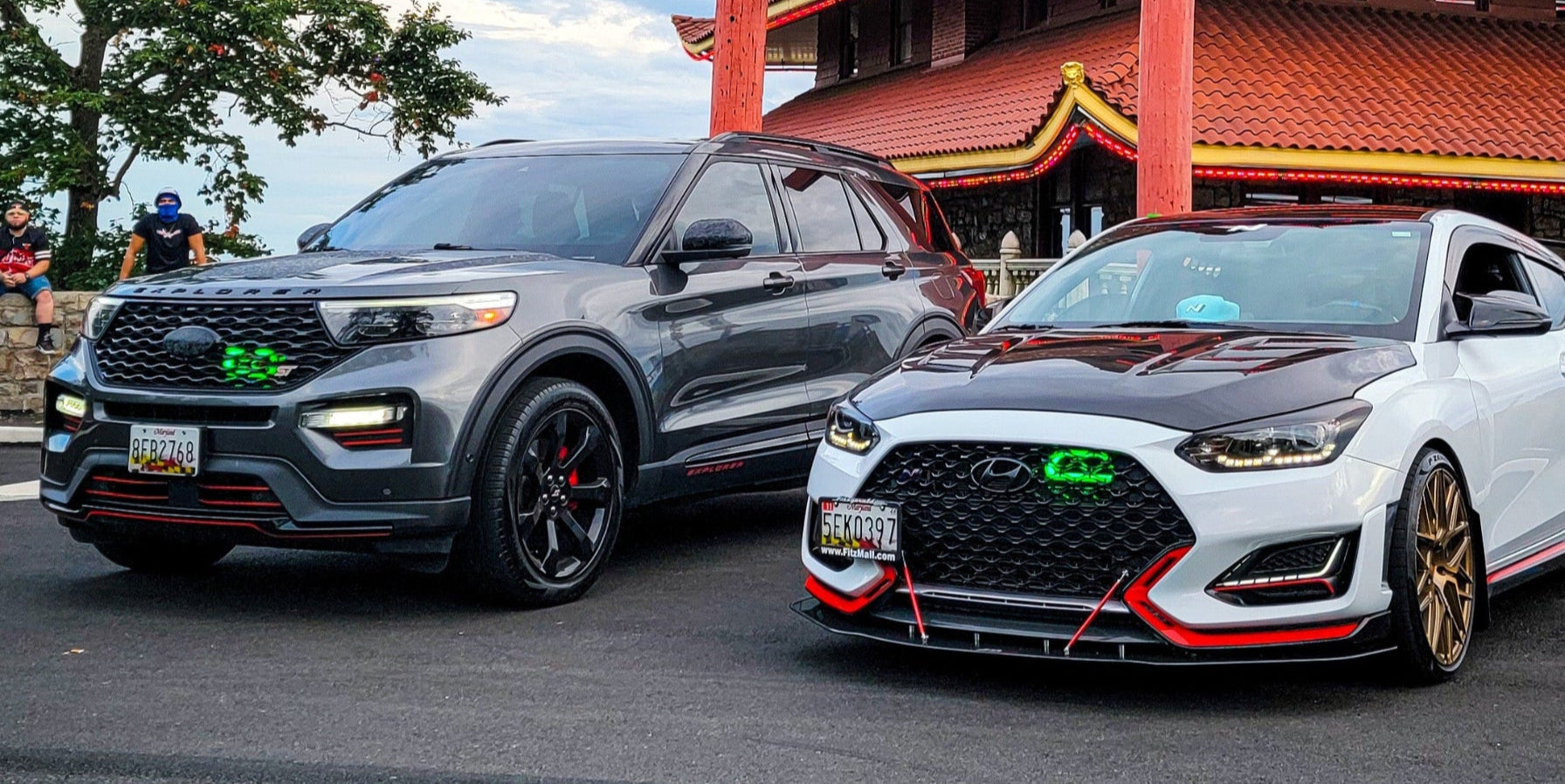 2020-2024 Ford Explorer ST/2022-2024 Ford Explorer ST-Line BIG MOUTH LIT KIT | LIT Flare and Controller Only-Generation 4 Inlet Only-Grocery Getter Performance