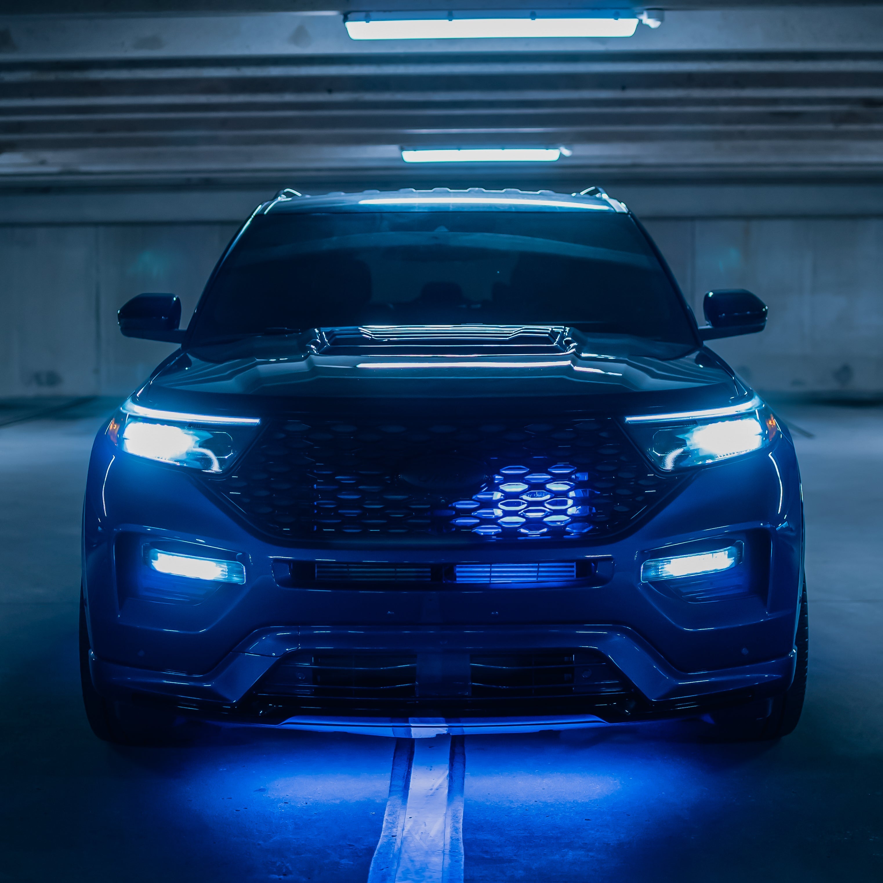 2020-2024 Ford Explorer ST/2022-2024 Ford Explorer ST-Line BIG MOUTH LIT KIT Ram Air Intake Snorkel-Ram Air Intake-Grocery Getter Performance
