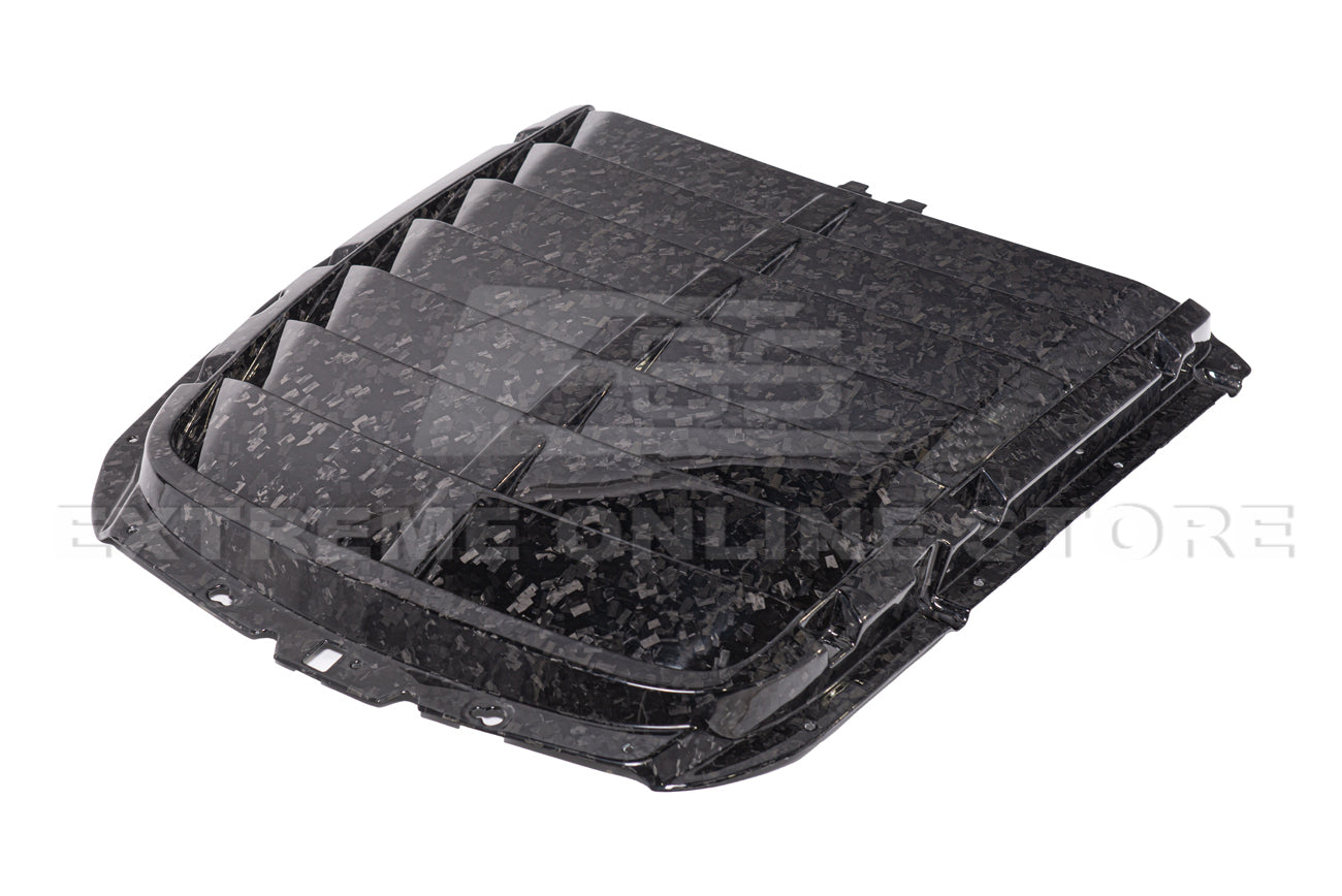 2020-23 Ford Mustang GT500 DRY CARBON FIBER Front Hood Vent