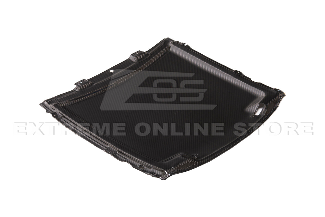 2020-23 Ford Mustang GT500 DRY Carbon Fiber Front Hood Vent & Rain Tray Cover
