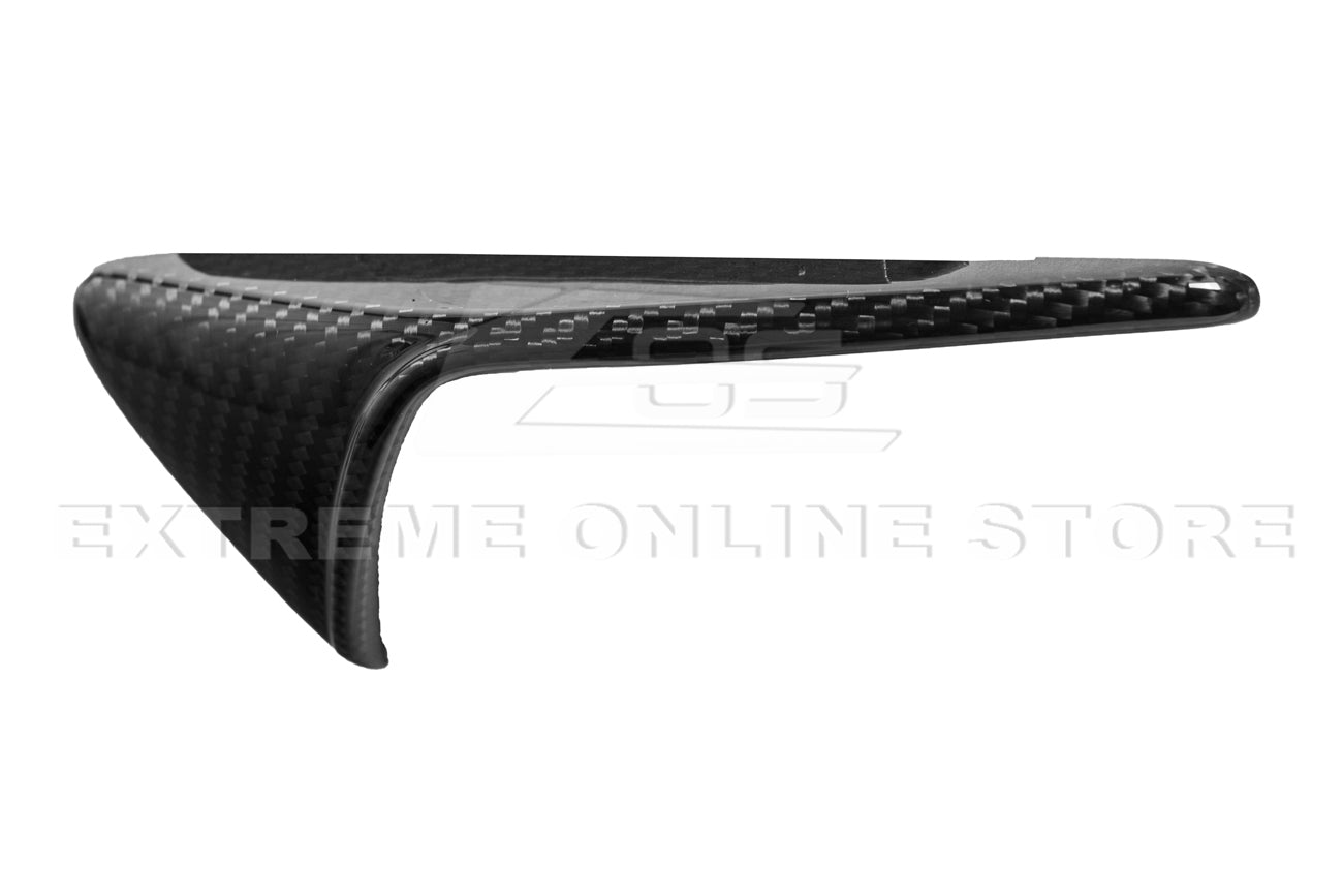 2020-23 Tesla Model 3 & 20-24 Y Carbon Fiber Exterior Door Camera Covers