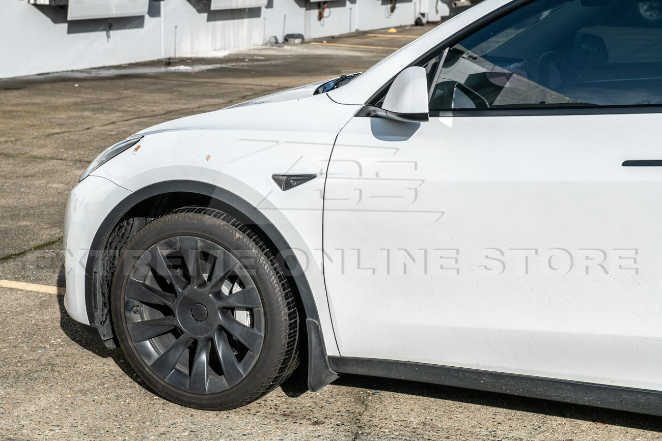 2020-23 Tesla Model 3 & 20-24 Y Carbon Fiber Exterior Door Camera Covers