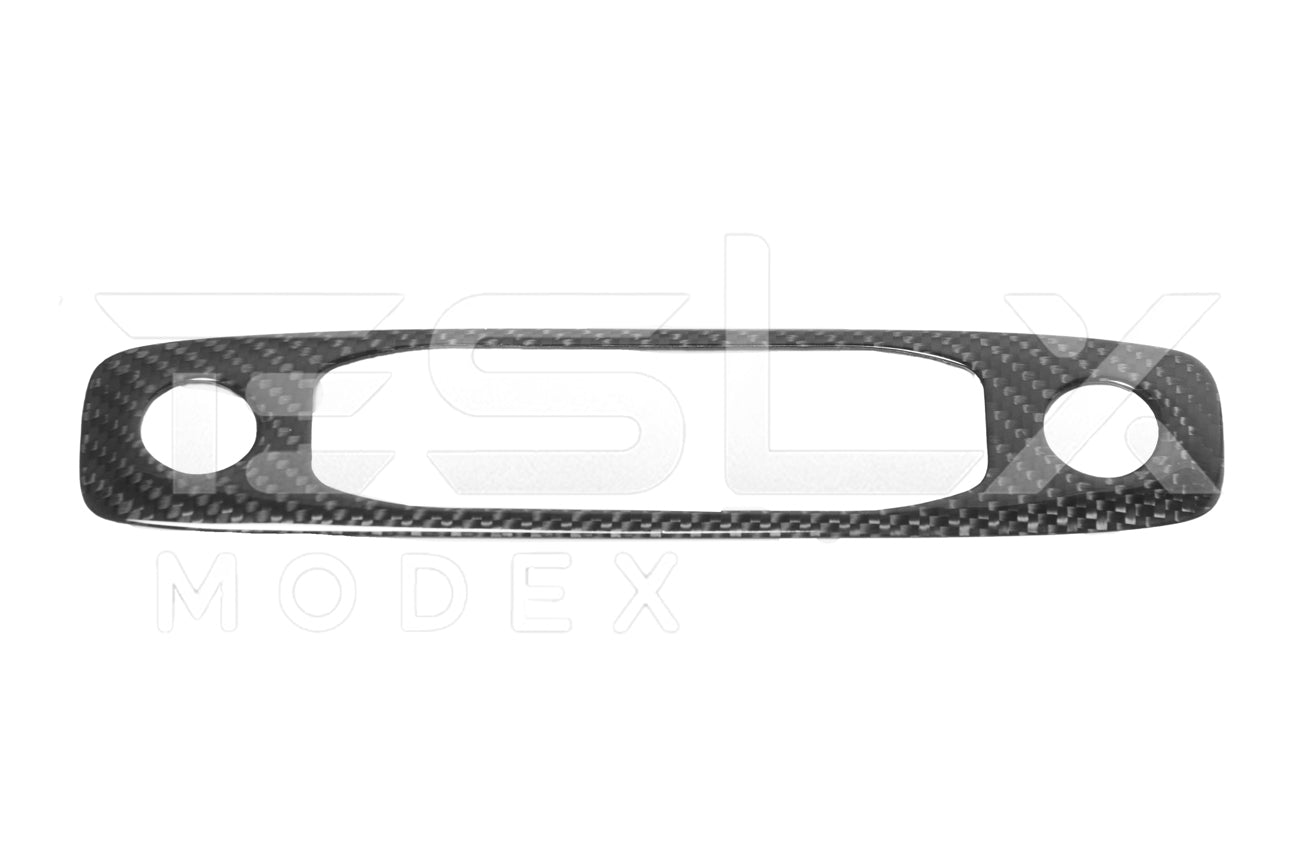 2020-23 Tesla Model 3 & 20-24 Y Carbon Fiber Interior Reading Light Frame