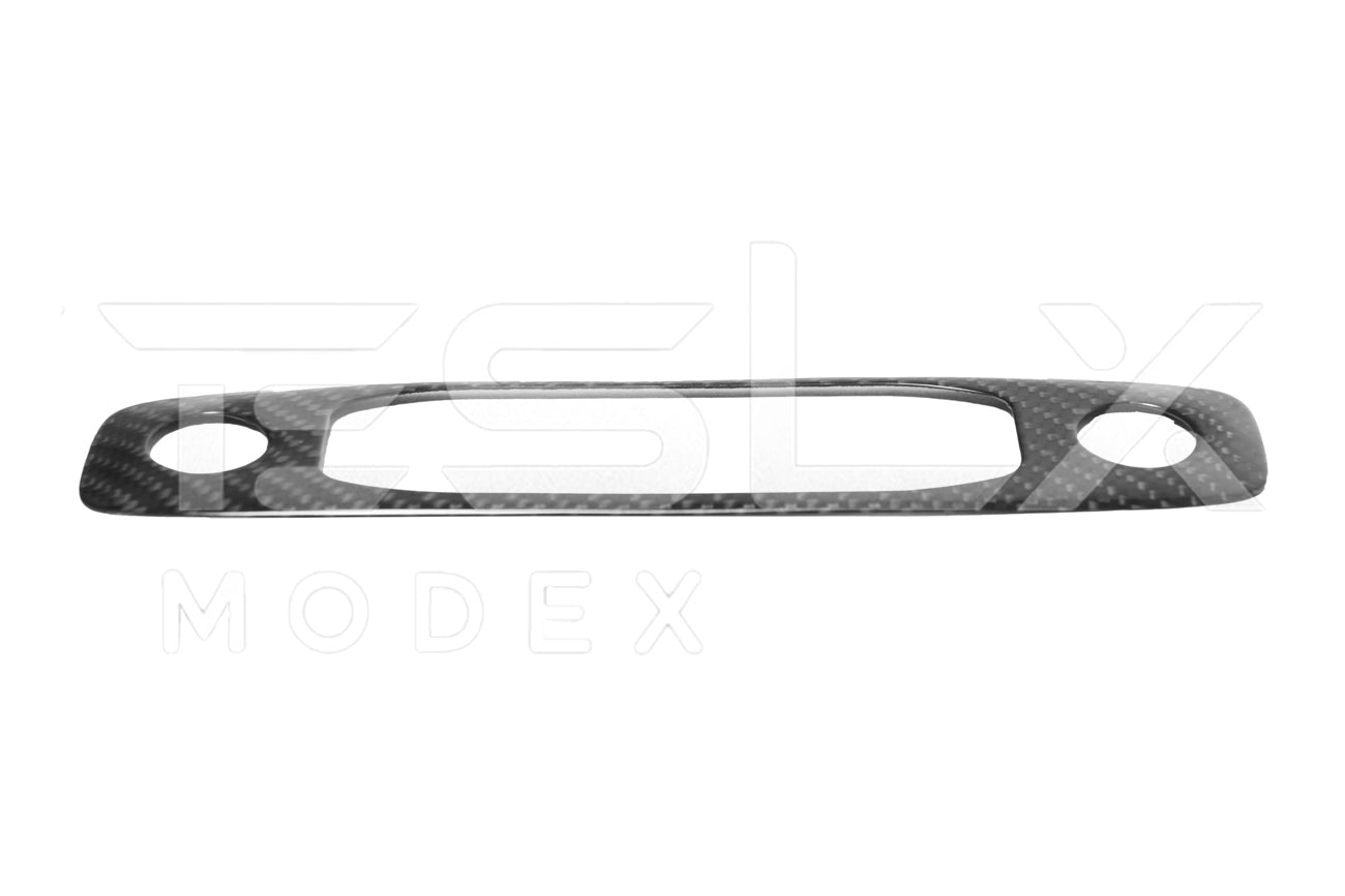 2020-23 Tesla Model 3 & 20-24 Y Carbon Fiber Interior Reading Light Frame