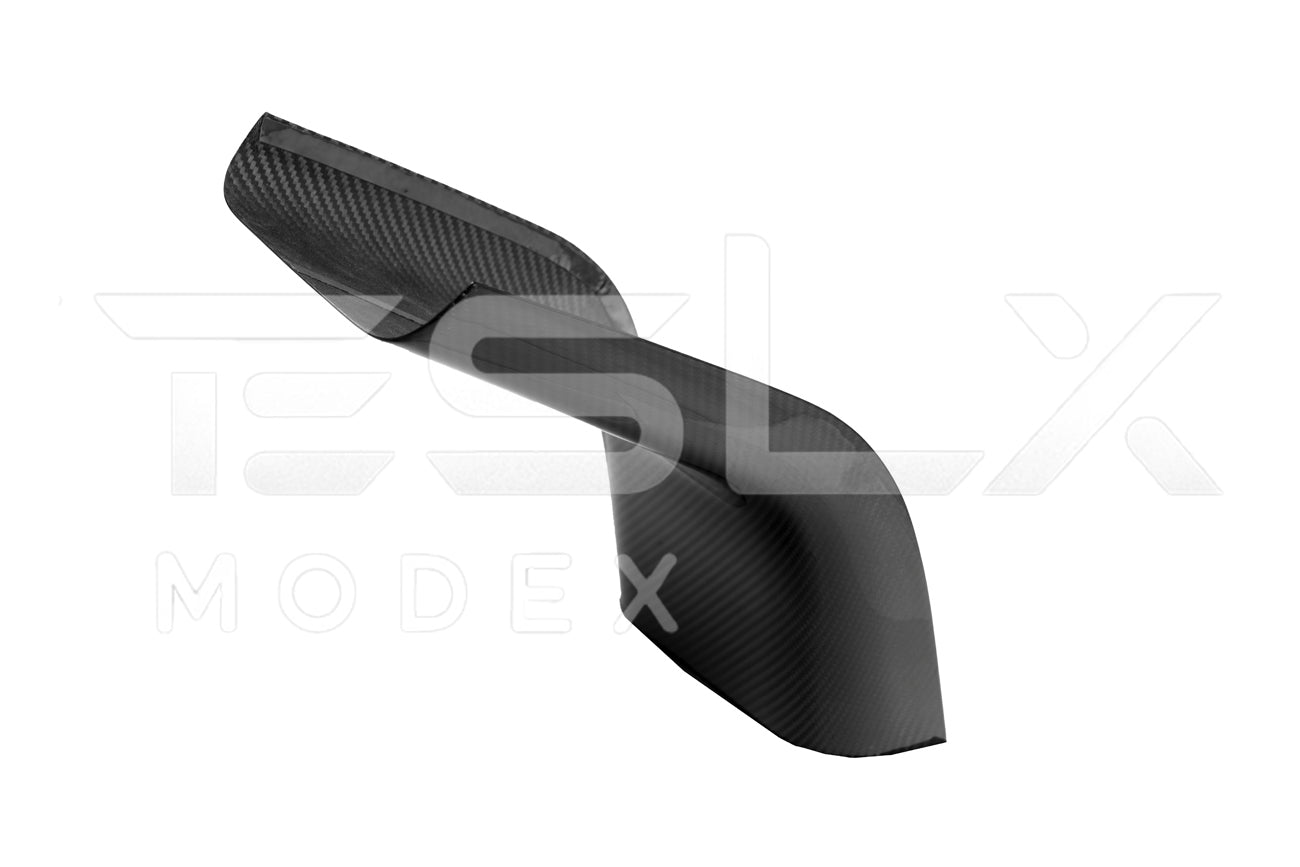 2020-23 Tesla Model 3 & 20-24 Y Carbon Fiber Interior Rear Anti-Kick Plate Cover