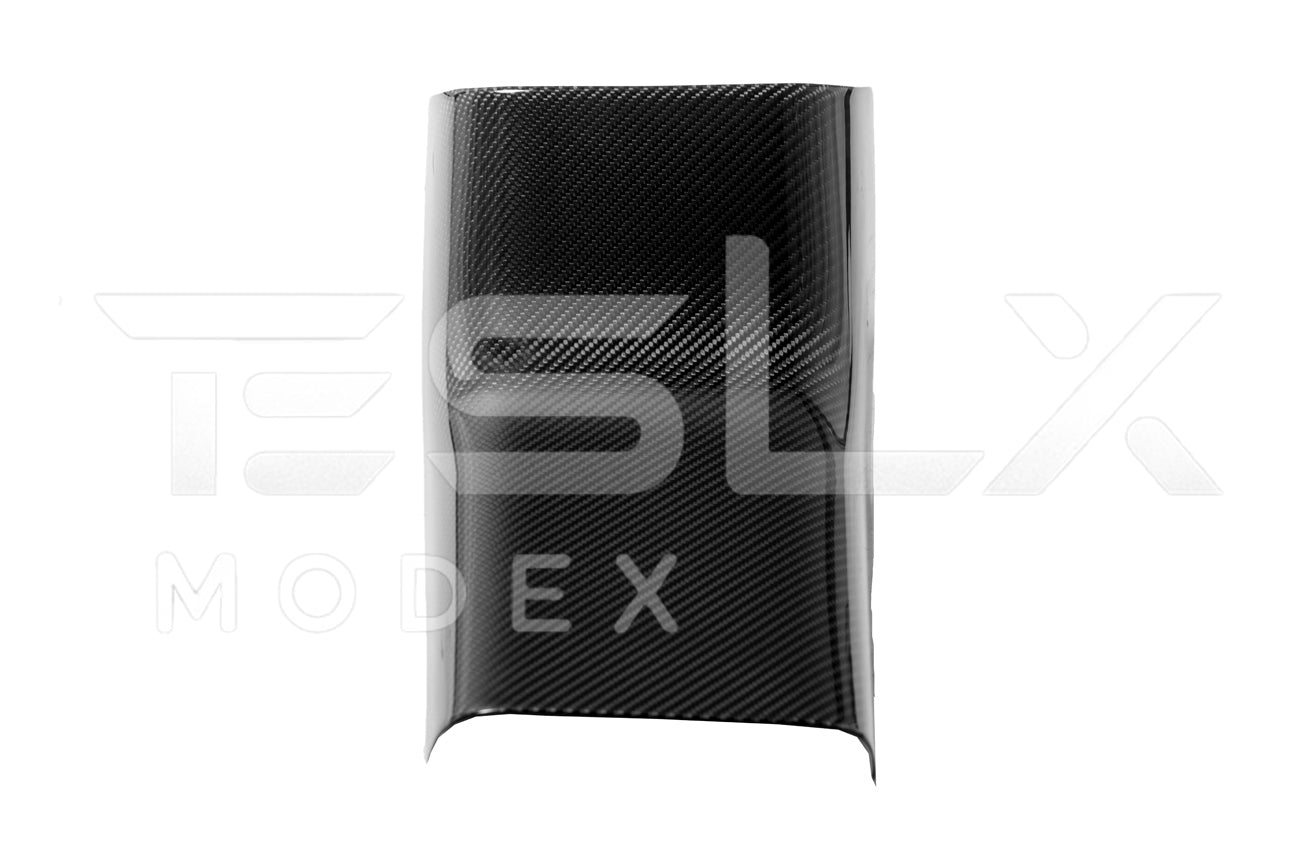 2020-23 Tesla Model 3 & 20-24 Y Carbon Fiber Interior Rear Anti-Kick Plate Cover