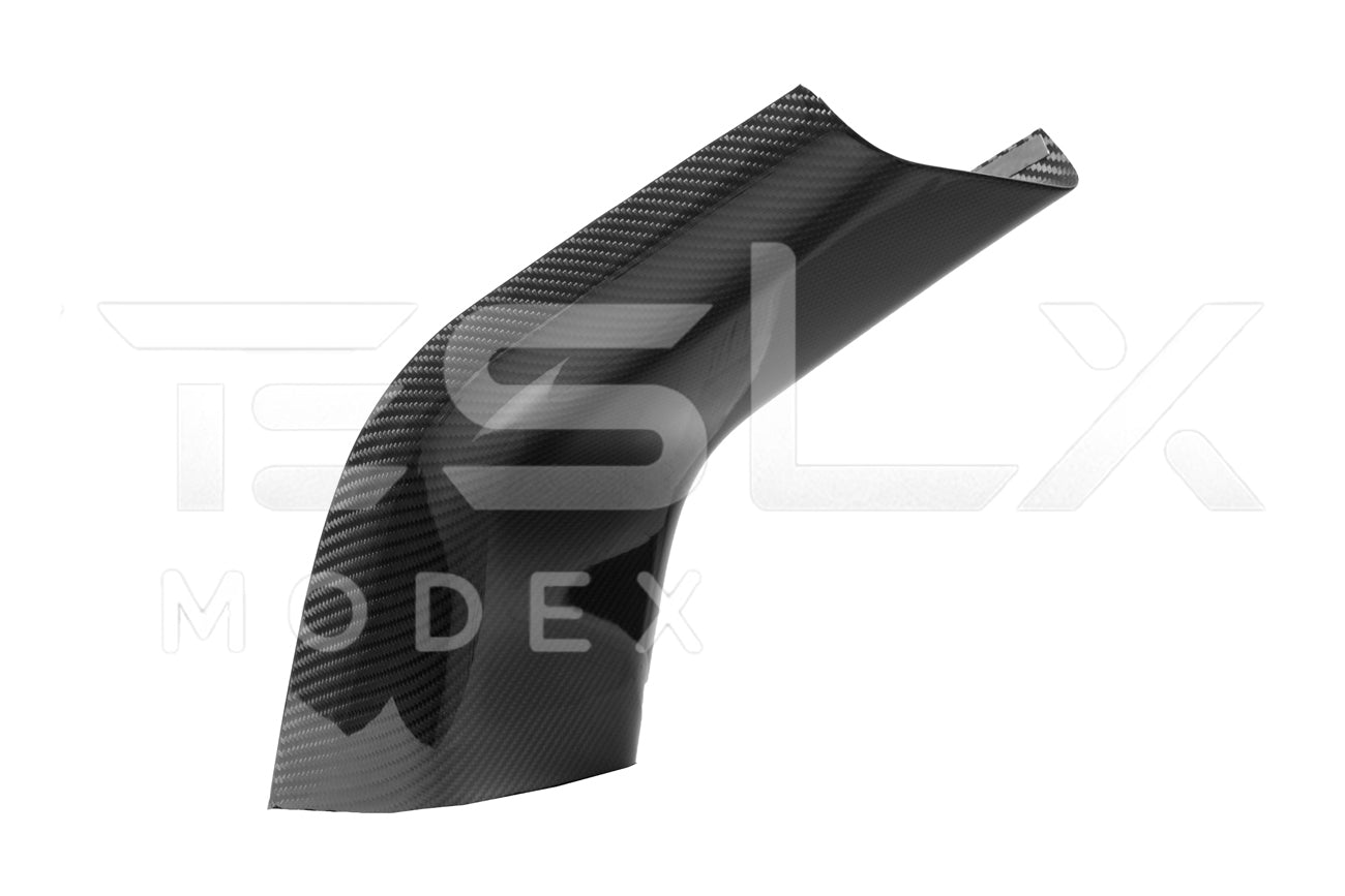 2020-23 Tesla Model 3 & 20-24 Y Carbon Fiber Interior Rear Anti-Kick Plate Cover