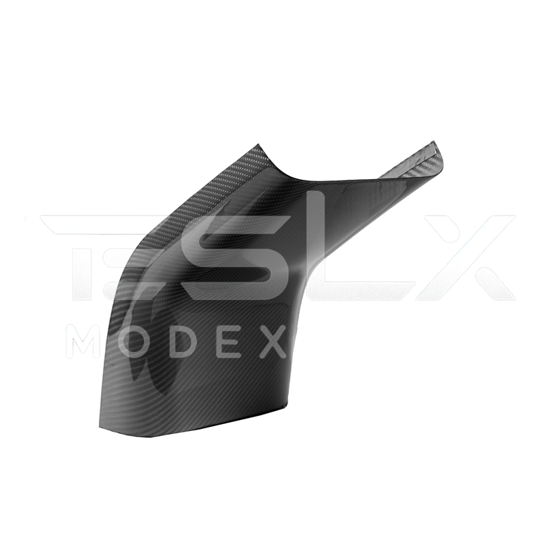 2020-23 Tesla Model 3 & 20-24 Y Carbon Fiber Interior Rear Anti-Kick Plate Cover