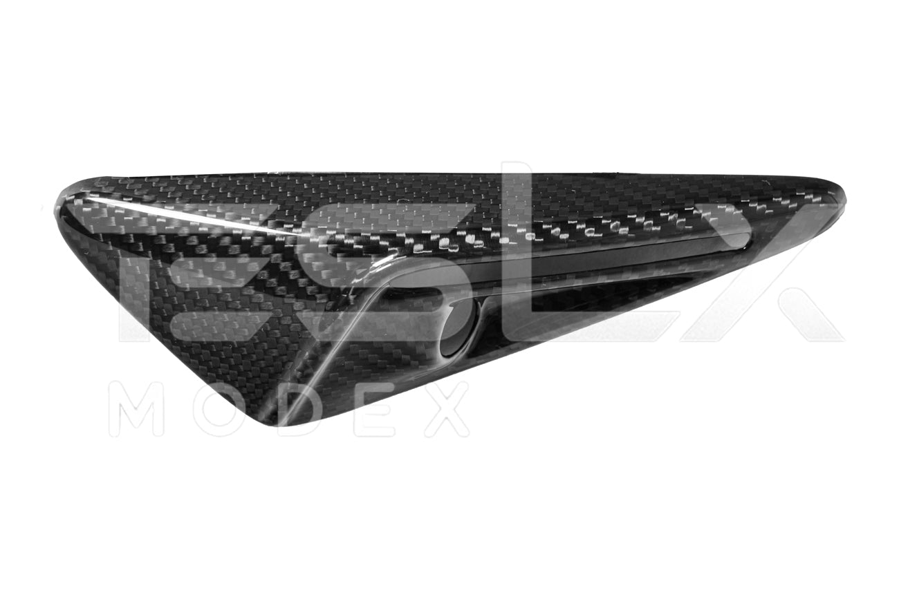 2020-23Tesla Model 3 & 20-24 Y Carbon Fiber Exterior All Inclusive Camera Covers