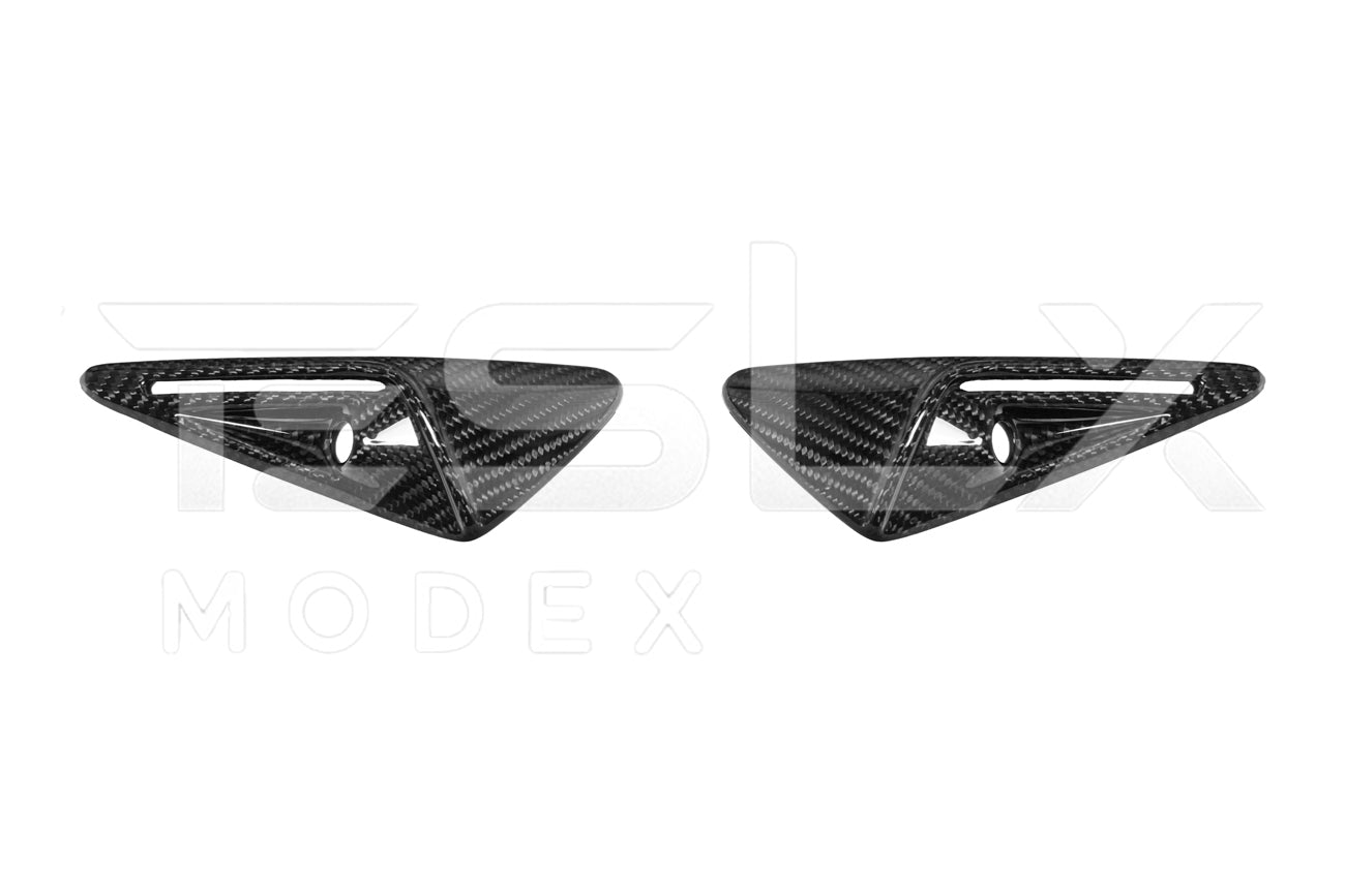 2020-23Tesla Model 3 & 20-24 Y Carbon Fiber Exterior All Inclusive Camera Covers
