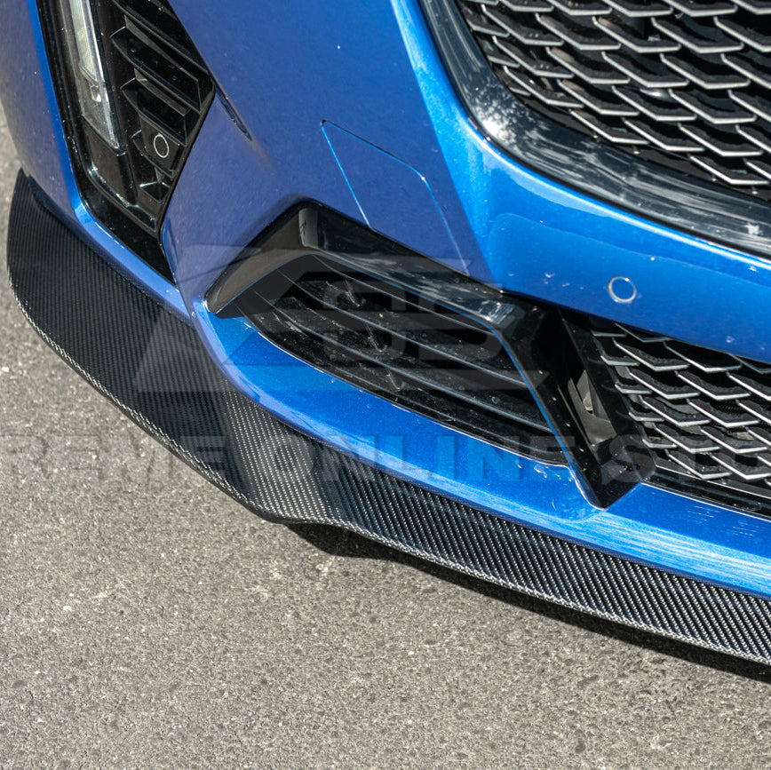 2020-24 Cadillac CT5-V Blackwing Front Lip Splitter & Winglets