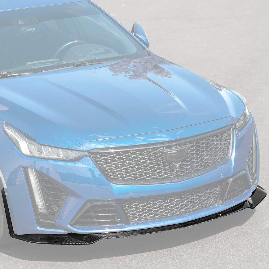 2020-24 Cadillac CT5-V Blackwing Front Lip Splitter & Winglets