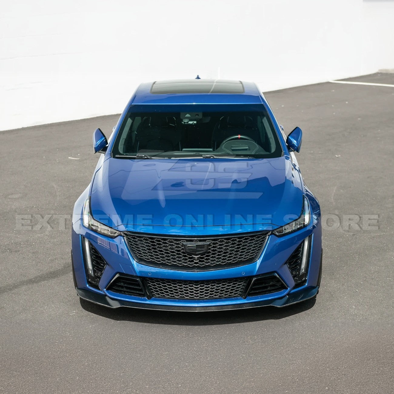 2020-24 Cadillac CT5-V Blackwing Front Lip Splitter & Winglets