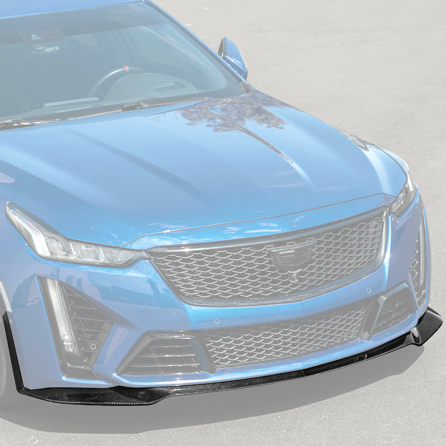 2020-24 Cadillac CT5-V Blackwing Front Lip Splitter & Winglets