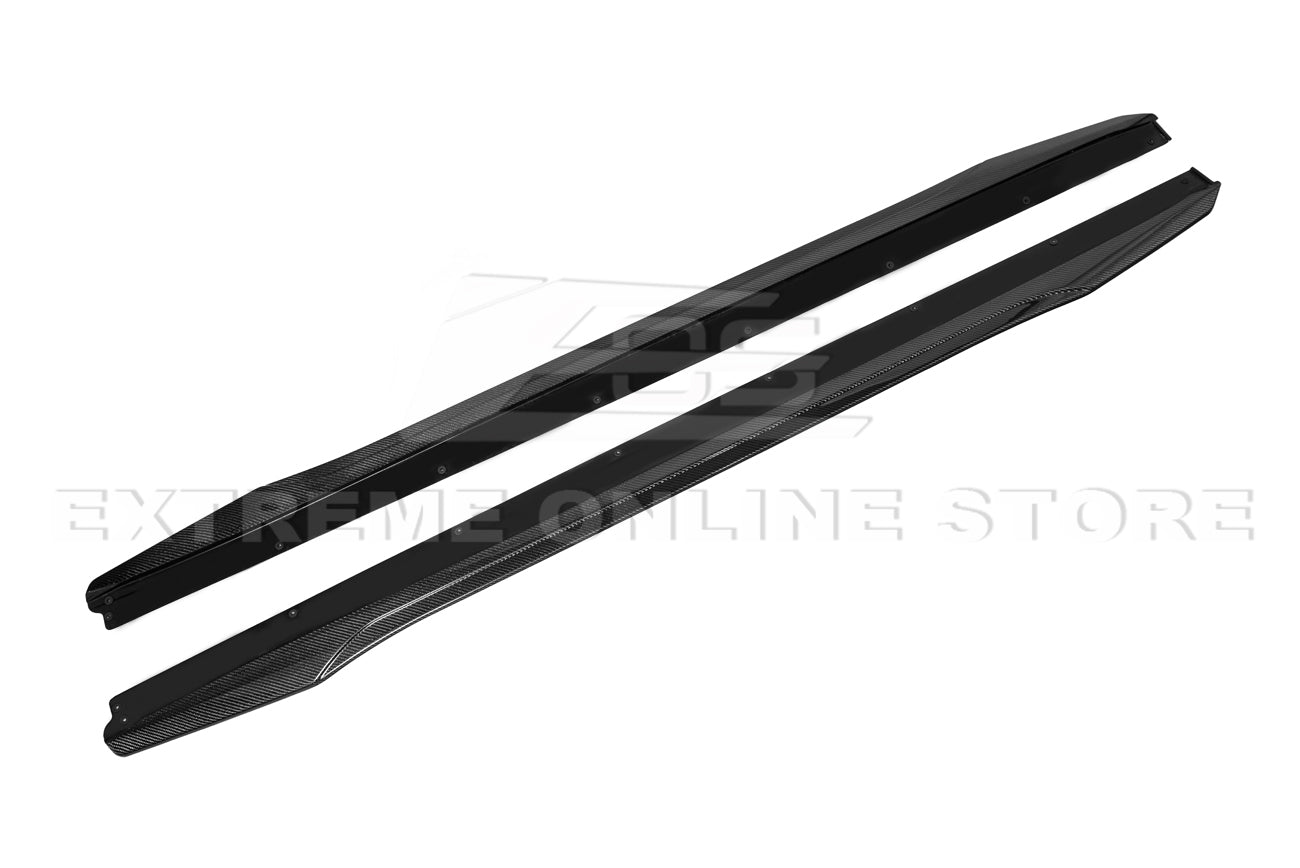 2020-24 Cadillac CT5-V Blackwing Package Style Carbon Front Lip & Side Skirts
