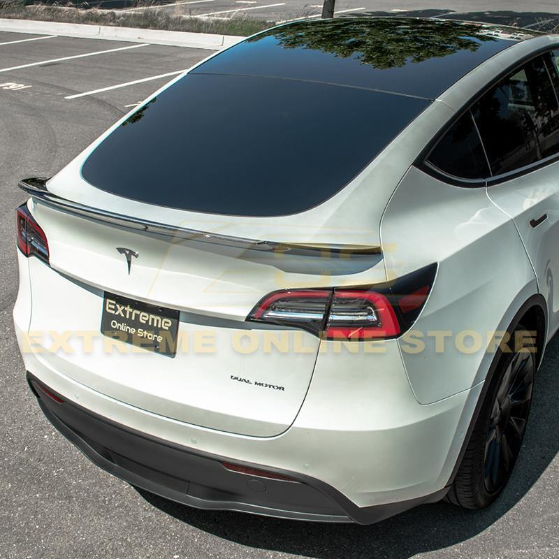 2020-24 Tesla Model Y Carbon Fiber Rear Trunk Spoiler