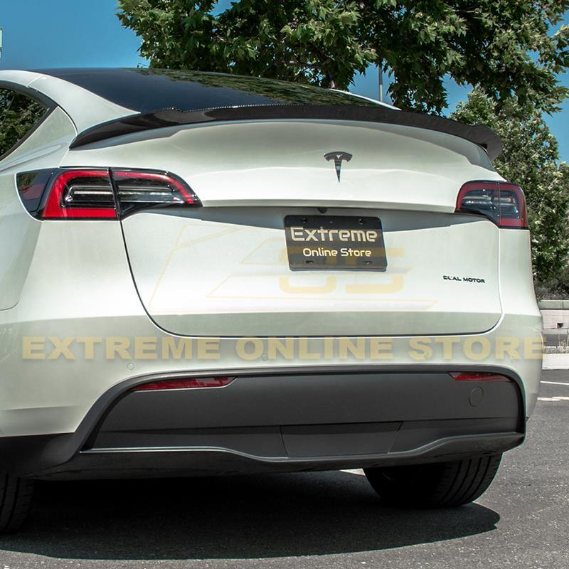 2020-24 Tesla Model Y Carbon Fiber Rear Trunk Spoiler