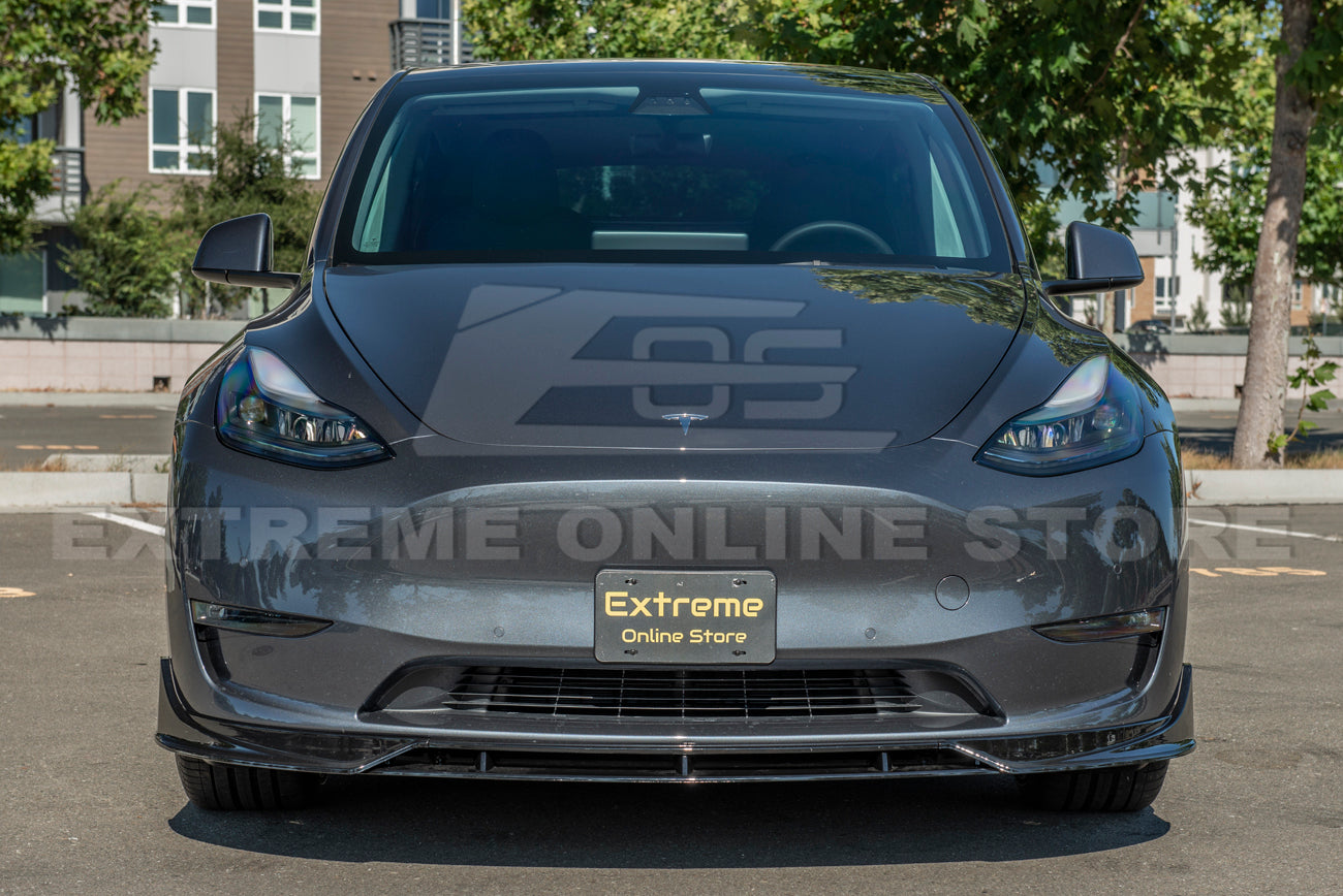 2020-24 Tesla Model Y Front Splitter Lip & Side Skirt