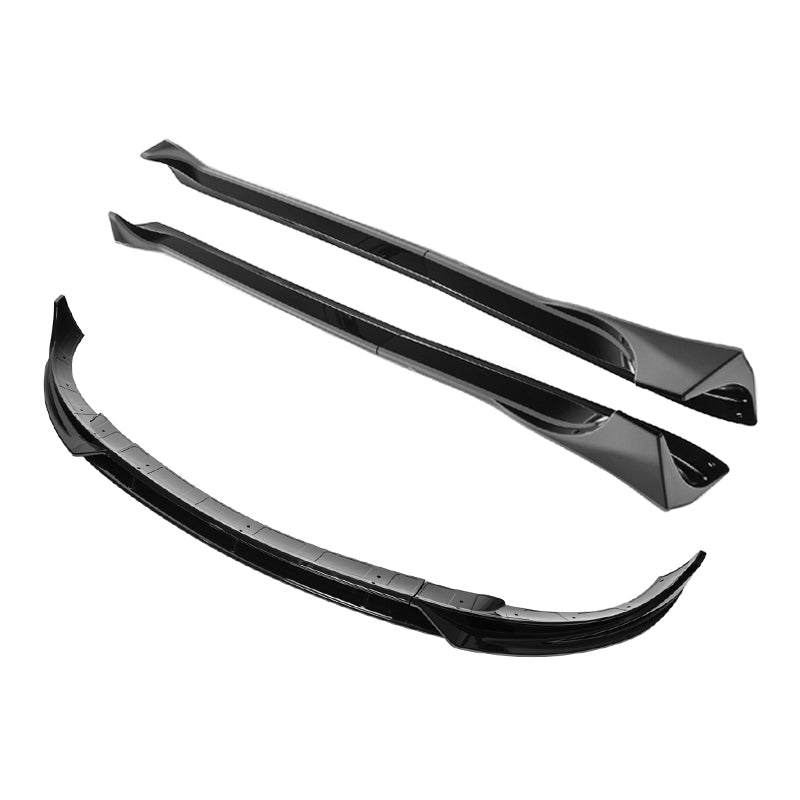 2020-24 Tesla Model Y Front Splitter Lip & Side Skirt