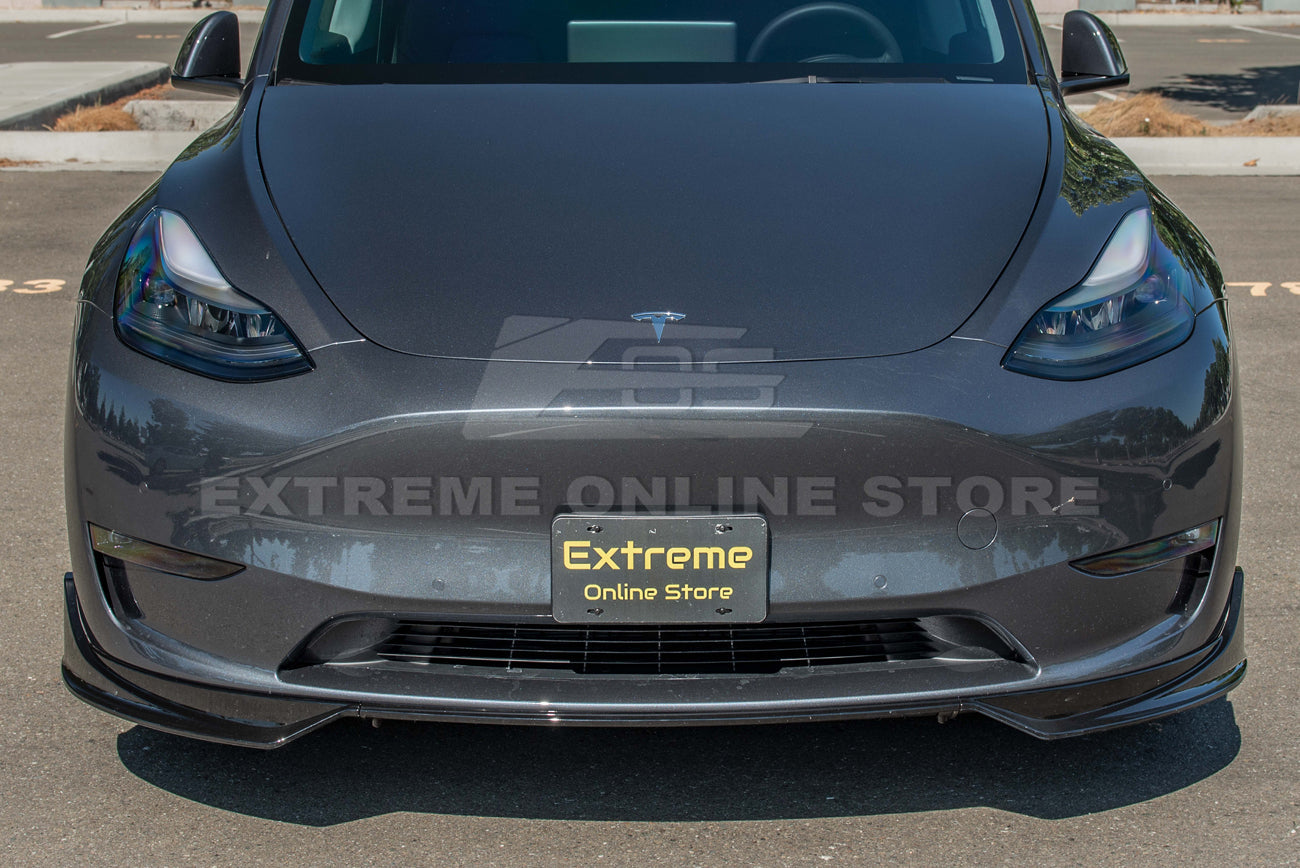 2020-24 Tesla Model Y Front Splitter Lip & Side Skirt
