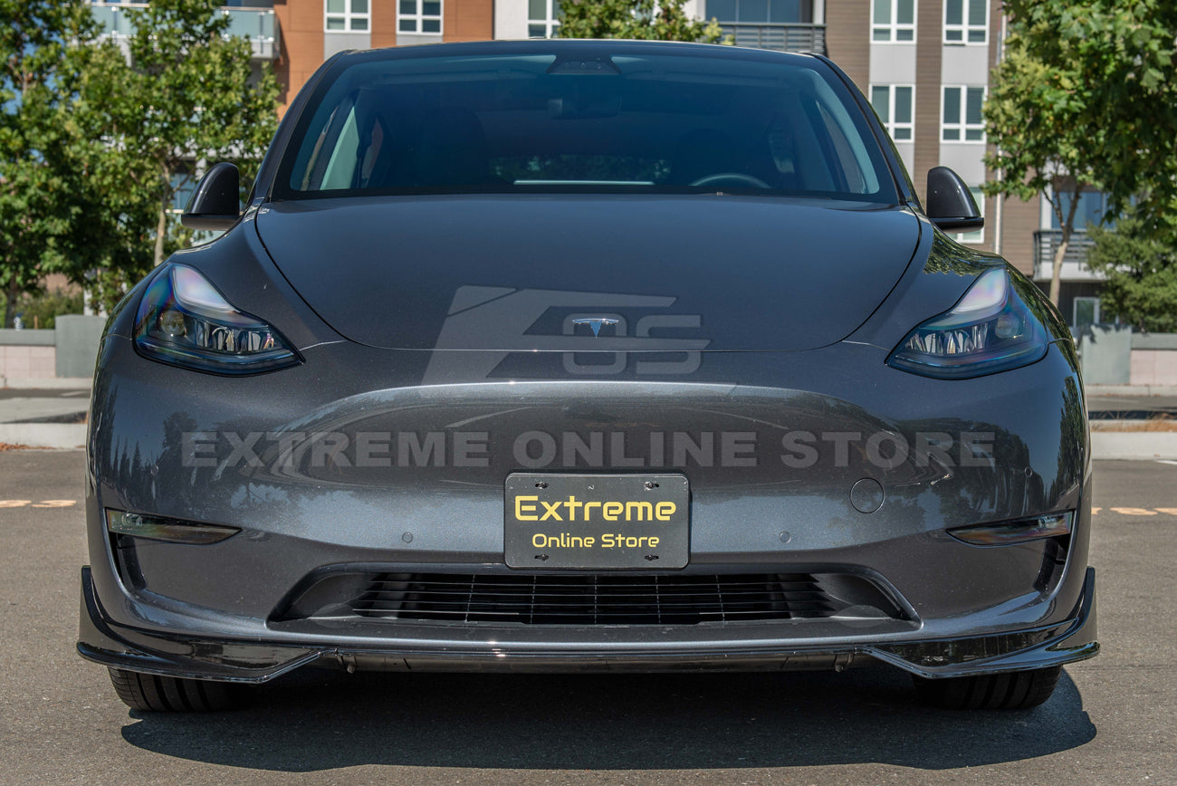 2020-24 Tesla Model Y Front Splitter Lip & Side Skirt