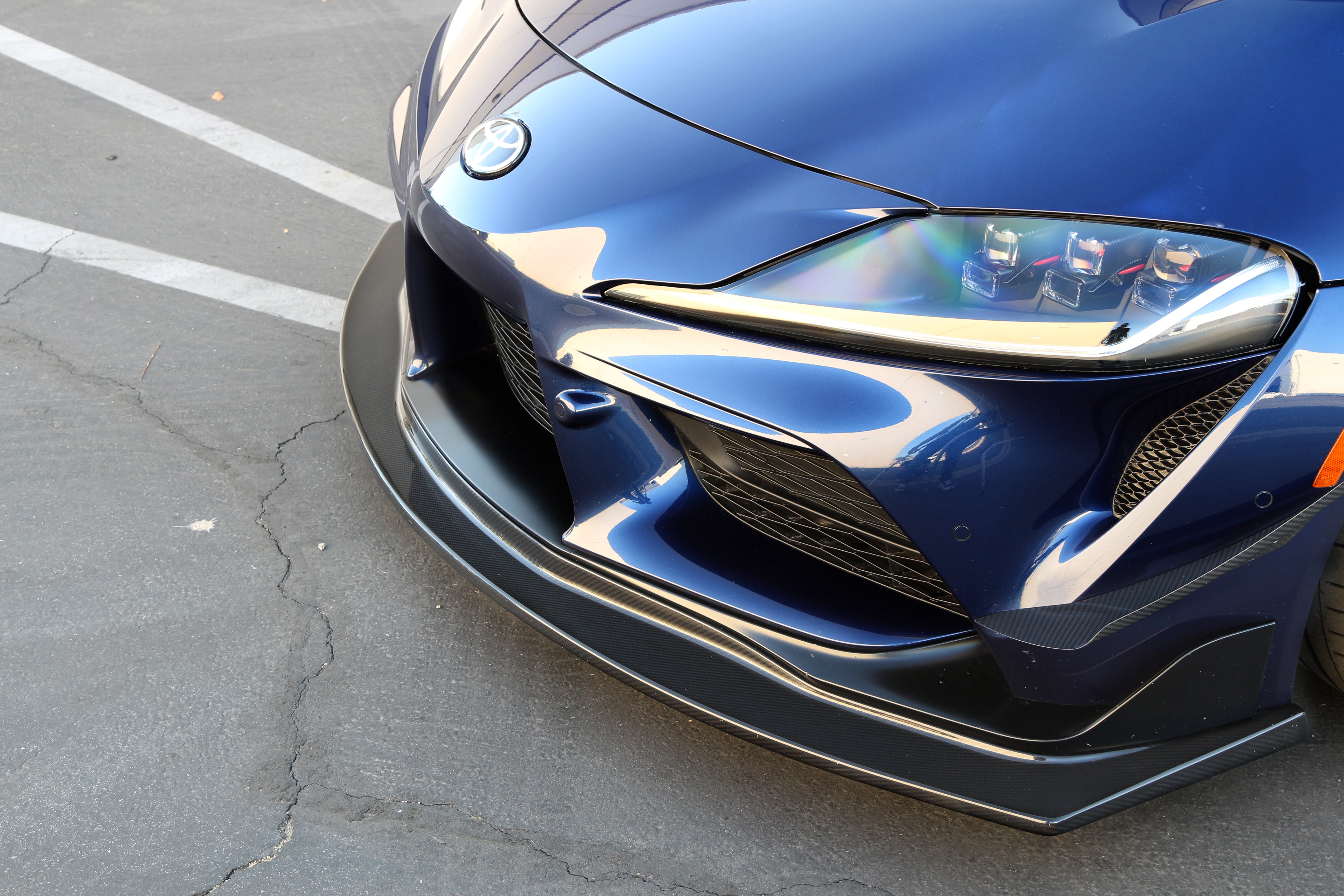 Carbon Fiber Toyota Supra A90/91 Carbon Fiber Front Airdam/ Lip 2020-2023-Front Air Dam-Grocery Getter Performance