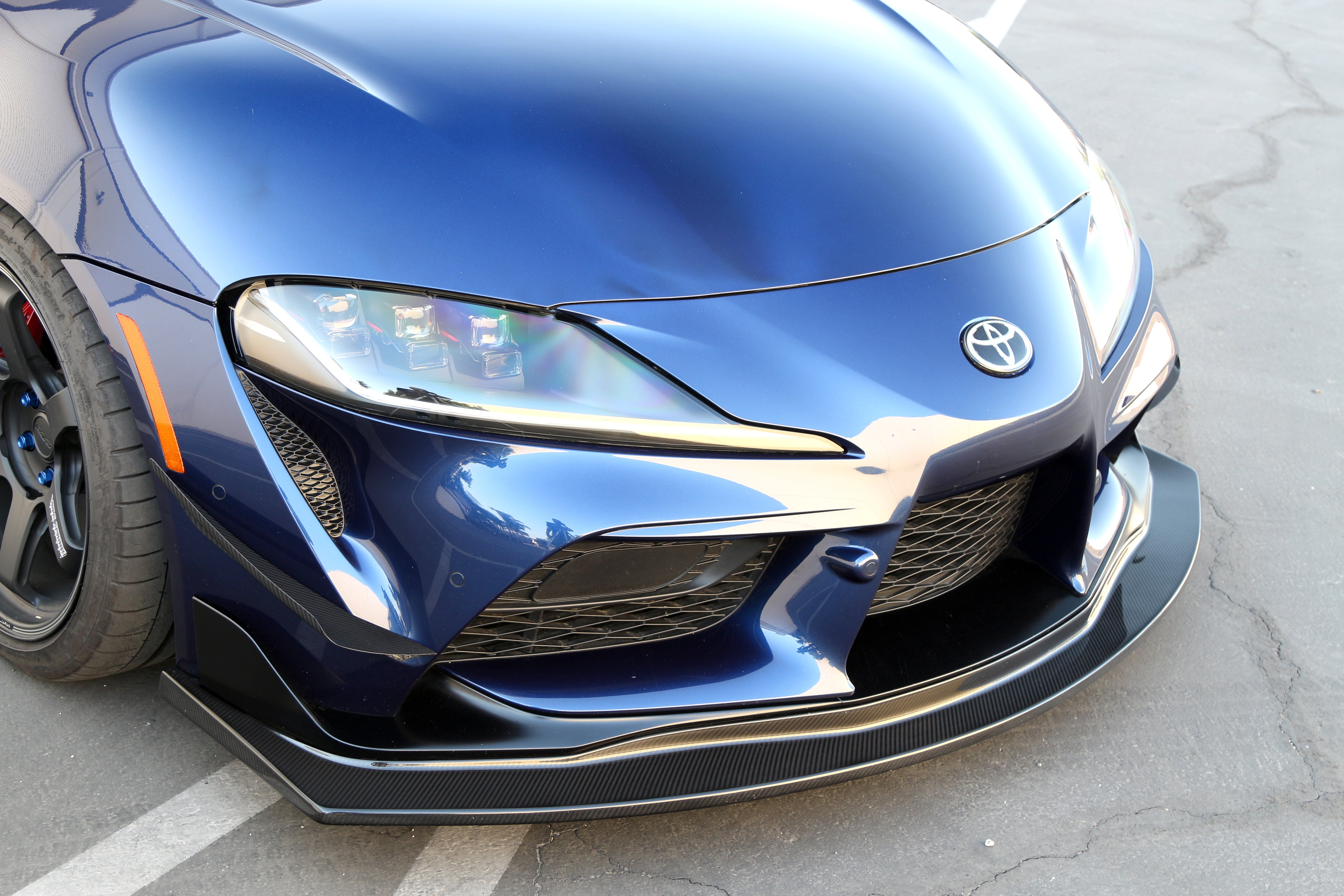Carbon Fiber Toyota Supra A90/91 Carbon Fiber Front Airdam/ Lip 2020-2023-Front Air Dam-Grocery Getter Performance