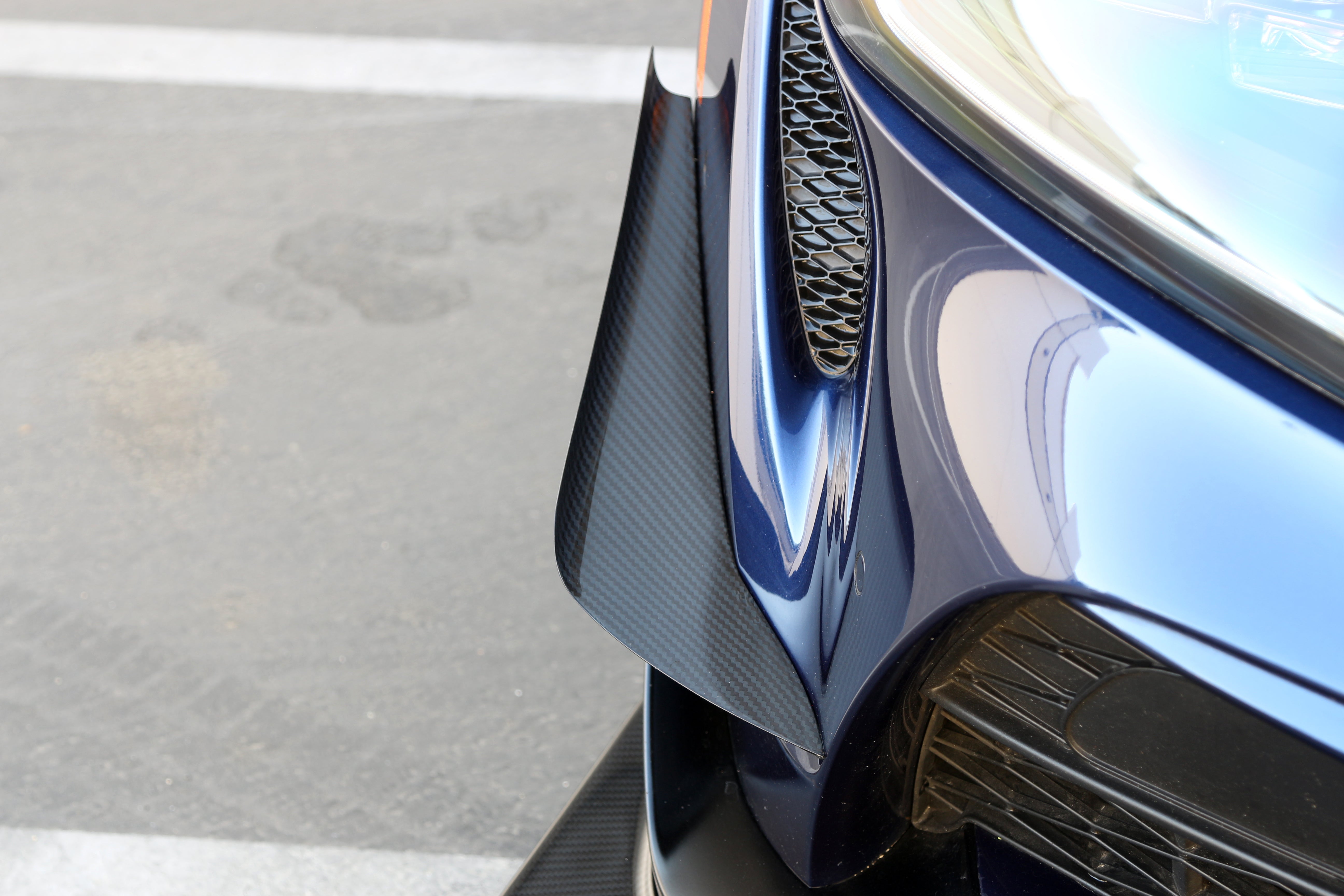 Toyota Supra A90/91 Carbon Fiber Front Bumper Canards 2020-2023-Front Bumper Canards-Grocery Getter Performance