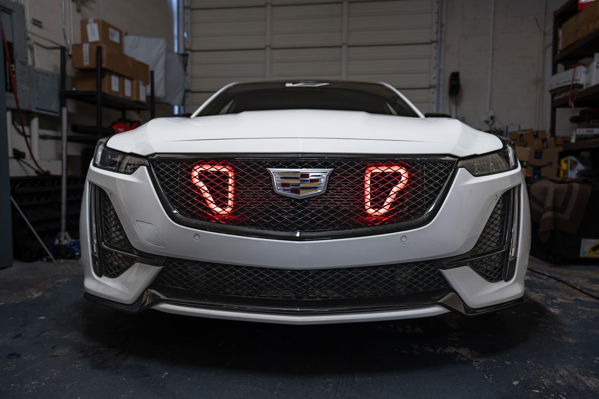 2020+ Cadillac CT5-V (3.0L) Dual BIG MOUTH LIT KIT Ram Air Intake Snorkels-Ram Air Intake-Grocery Getter Performance