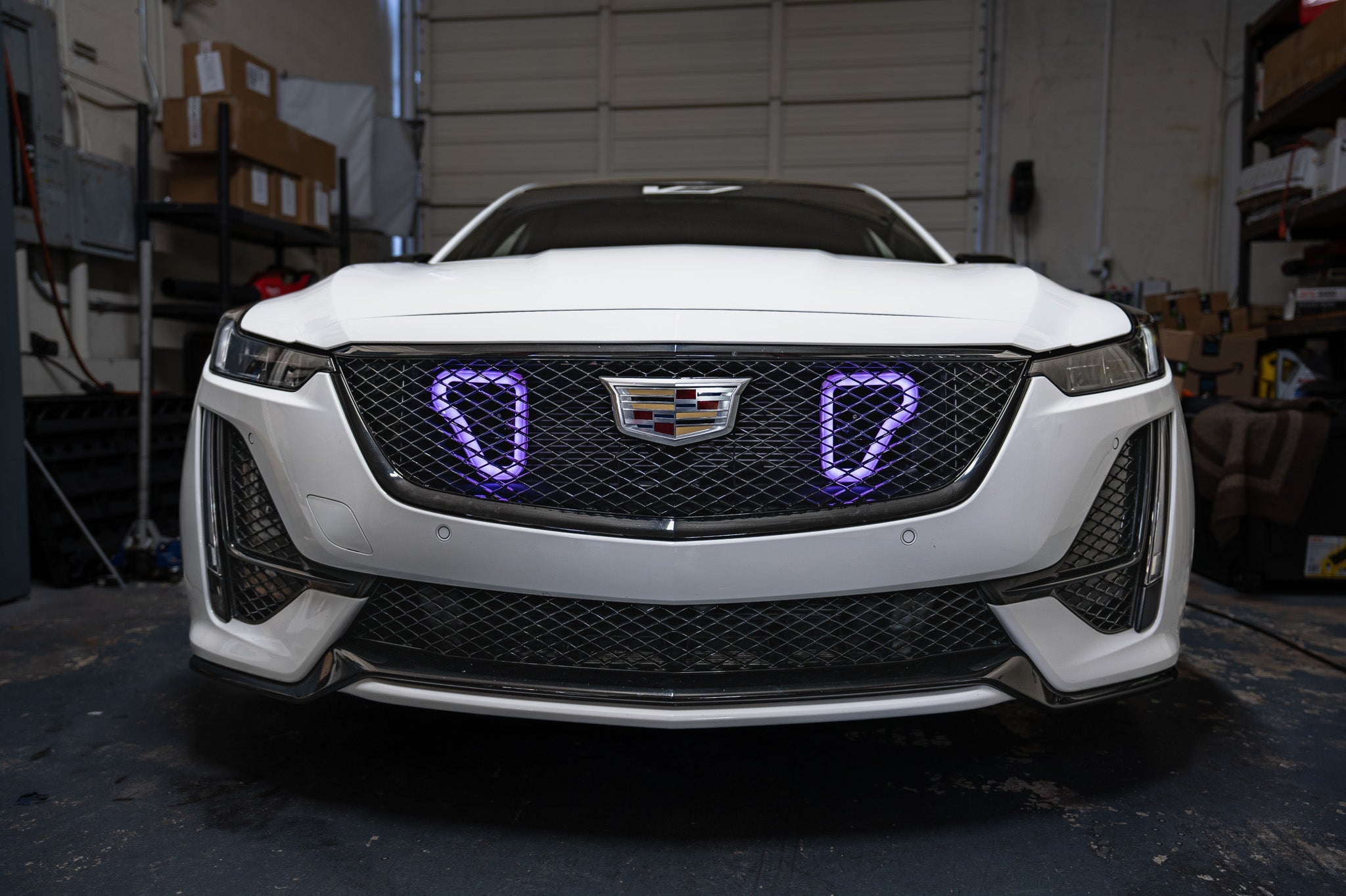 2020+ Cadillac CT5-V (3.0L) Dual BIG MOUTH LIT KIT Ram Air Intake Snorkels-Ram Air Intake-Grocery Getter Performance