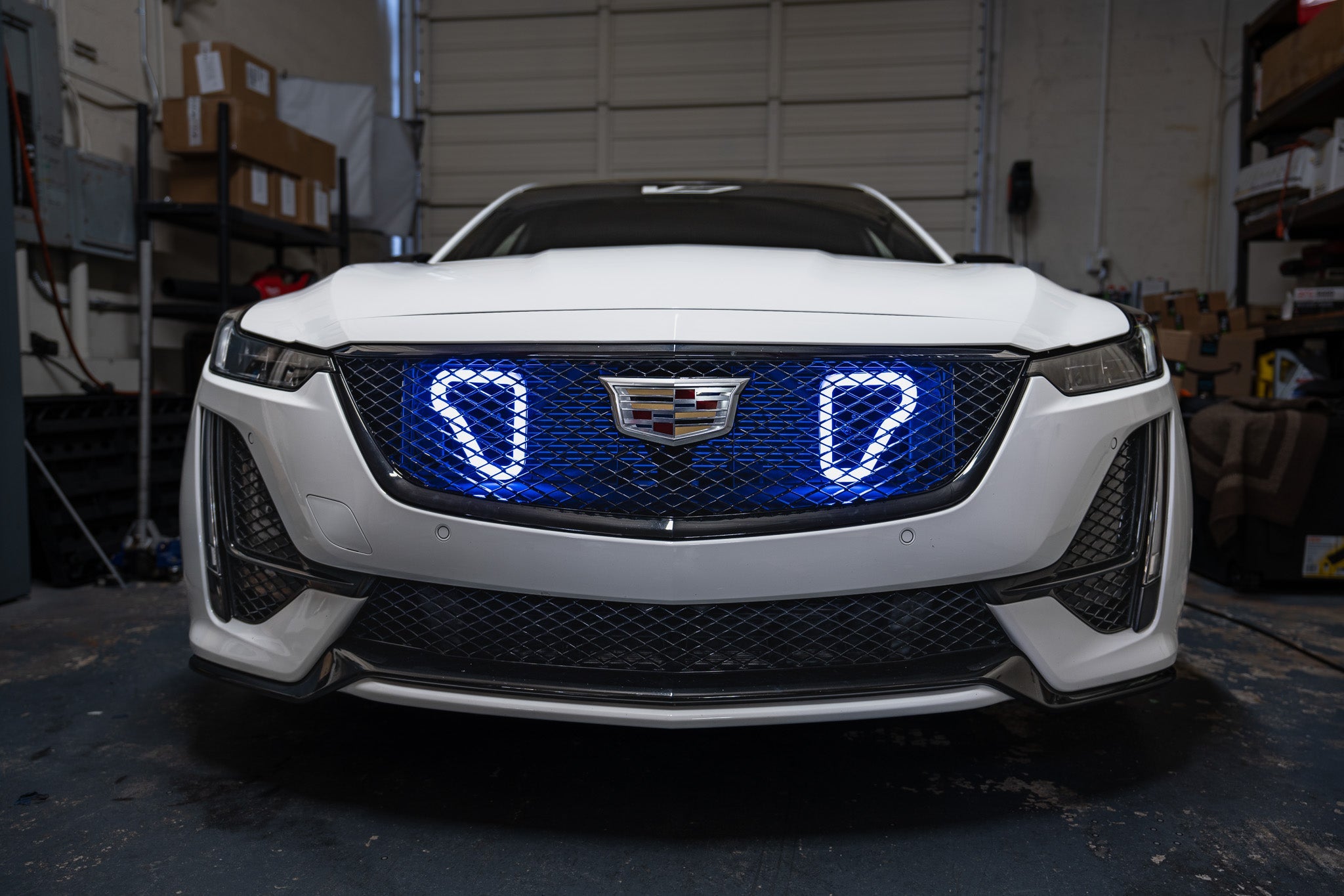 2020+ Cadillac CT5-V (3.0L) Dual BIG MOUTH LIT KIT Ram Air Intake Snorkels-Ram Air Intake-Grocery Getter Performance