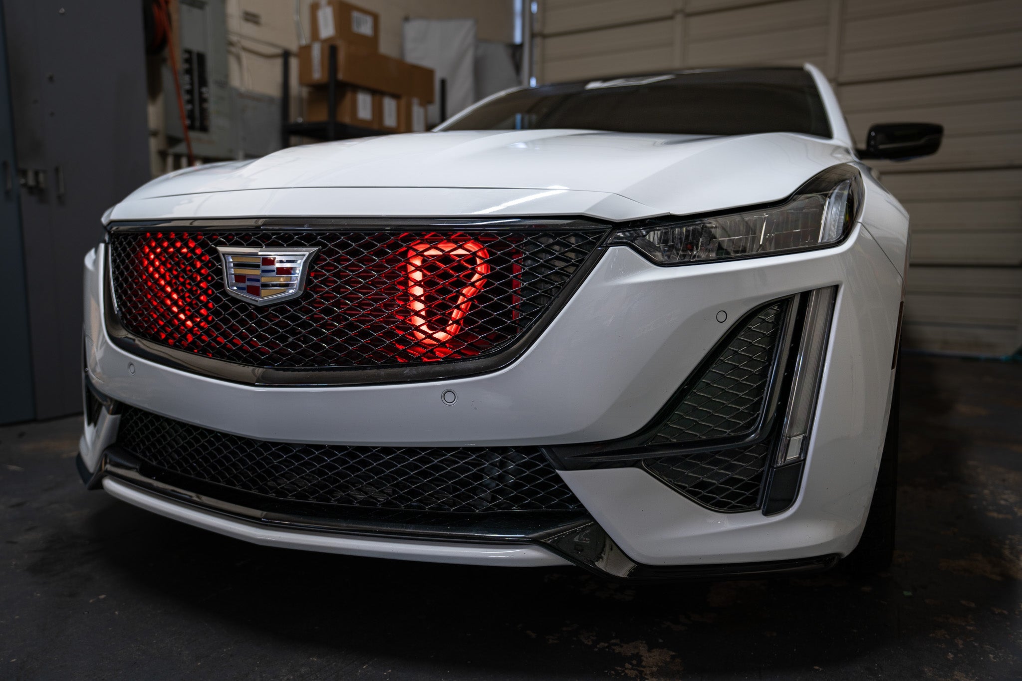 2020+ Cadillac CT5-V (3.0L) Dual BIG MOUTH LIT KIT Ram Air Intake Snorkels-Ram Air Intake-Grocery Getter Performance