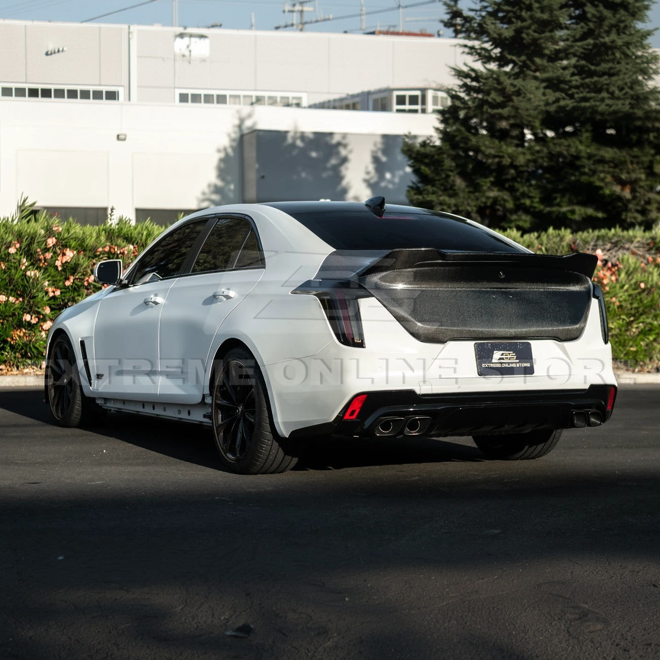2020-Up Cadillac CT4 Rear Trunk w/ Blackwing Spoiler