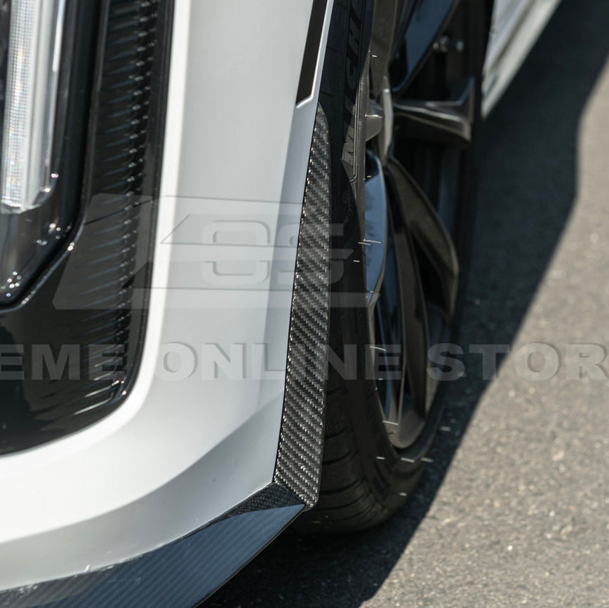 2020-Up Cadillac CT4-V Blackwing CARBON FIBER Front Splitter Side Wheel Arch