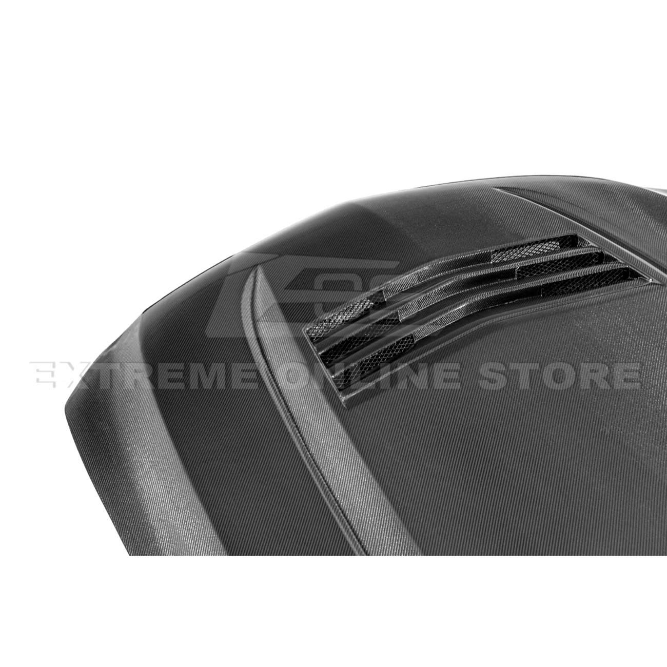 2020-Up Cadillac CT5 V | Blackwing CARBON FIBER Front Bumper Hood Vented Cover
