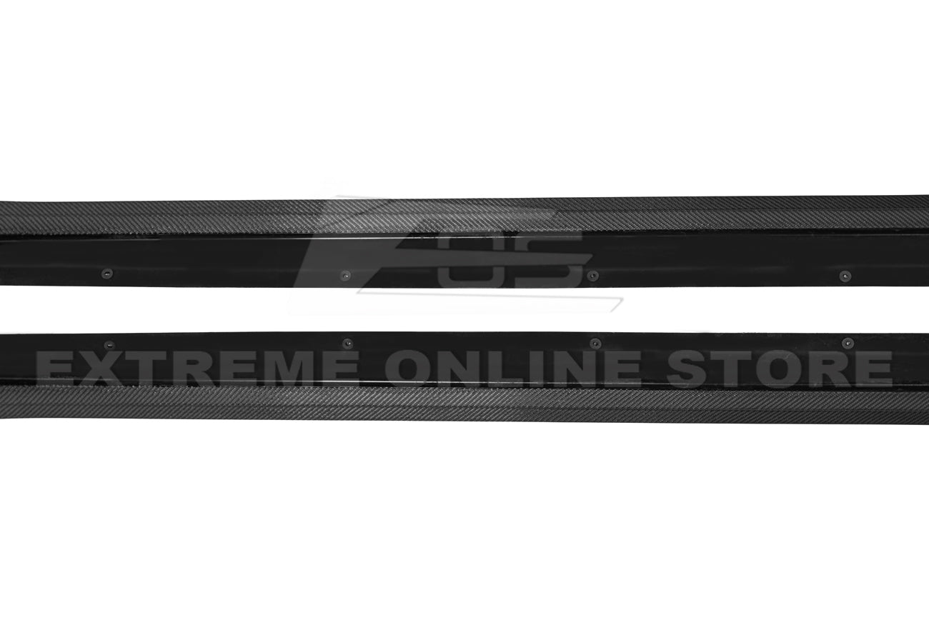 2020-Up Cadillac CT5-V | CT5 Sport BW DRY Carbon Side Skirts Rocker Panel