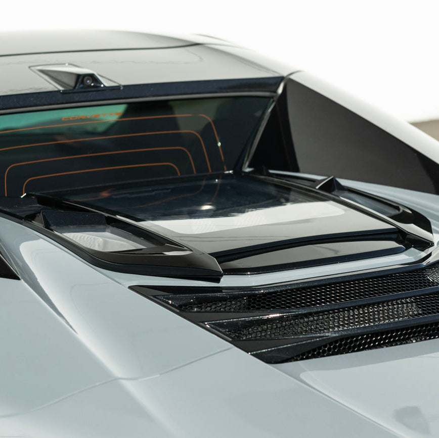 2020-Up Corvette C8 Convertible Rear Hatch Upper HTC Tonneau Window Inserts