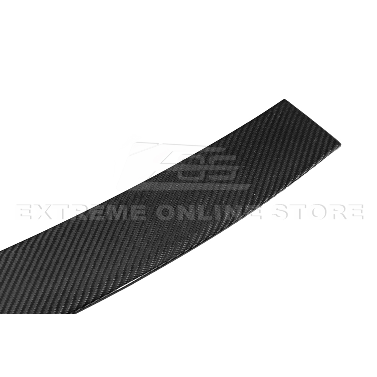 2020-Up Corvette C8 DRY CARBON FIBER Windshield Upper Molding Trim