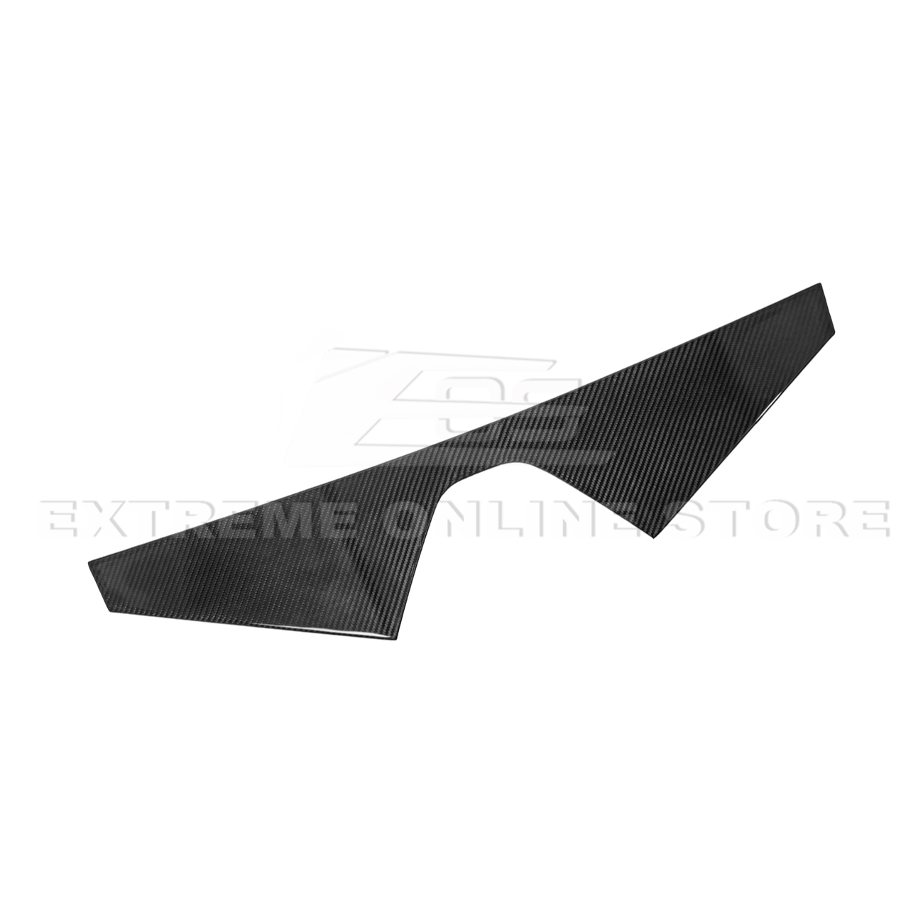 2020-Up Corvette C8 DRY CARBON FIBER Windshield Upper Molding Trim