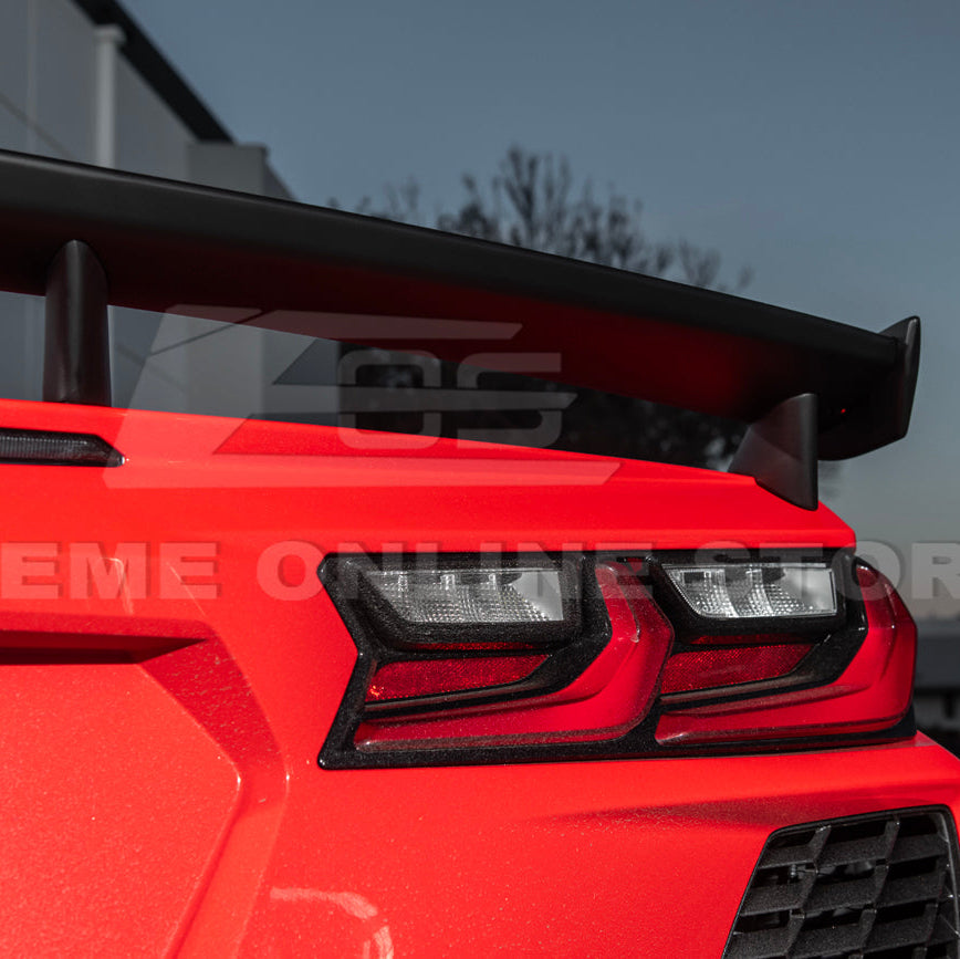2020-Up Corvette C8 Z51 Facelifted Rear Trunk High Wing Spoiler