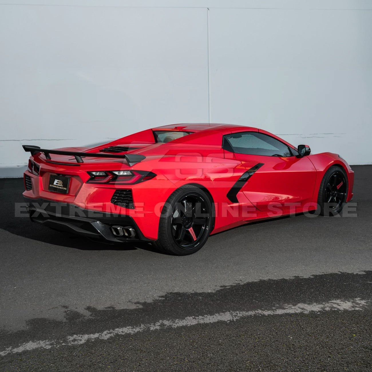 2020-Up Corvette C8 Z51 Facelifted Rear Trunk High Wing Spoiler